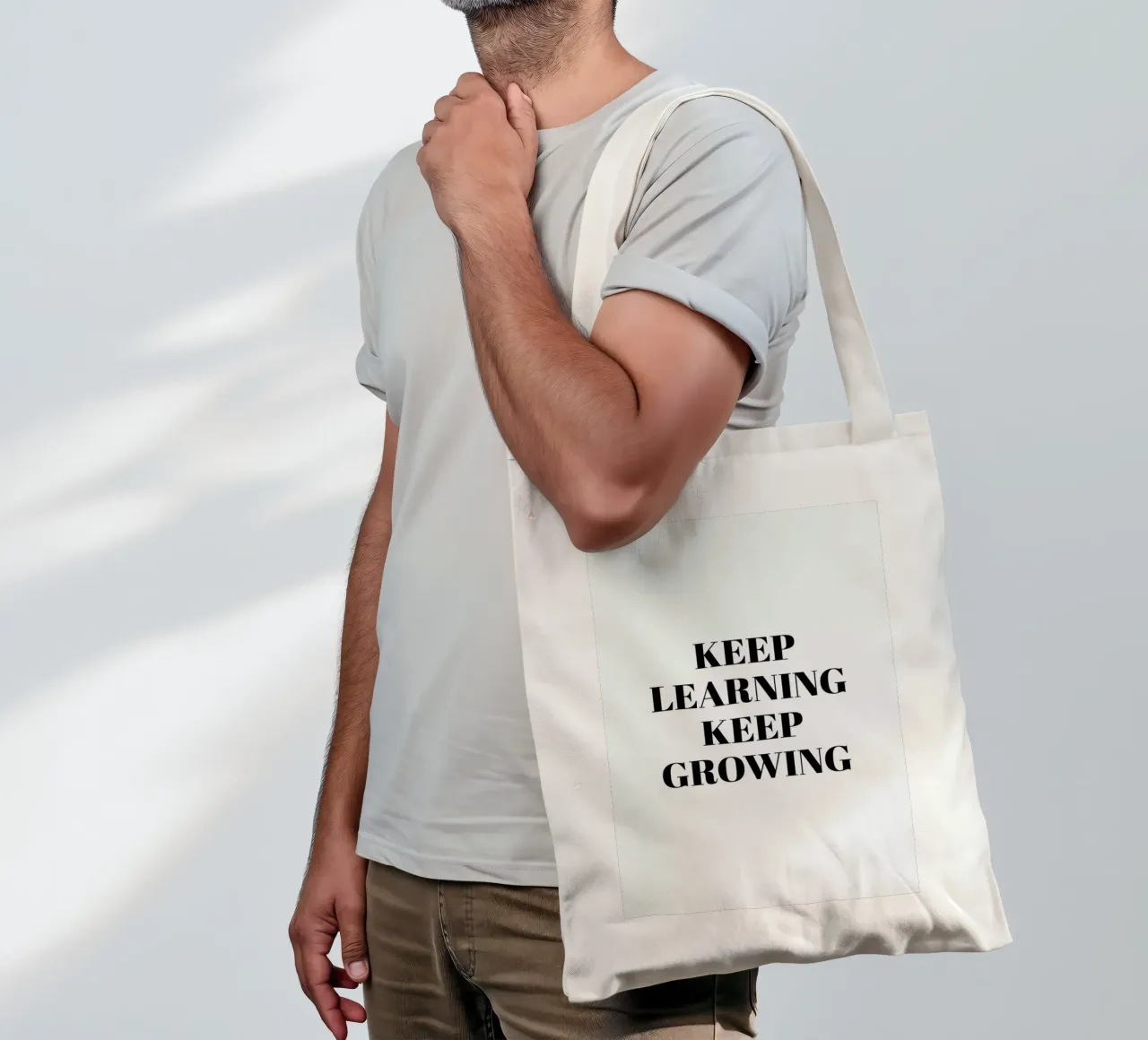 Keep Learning tote bag by Studio One