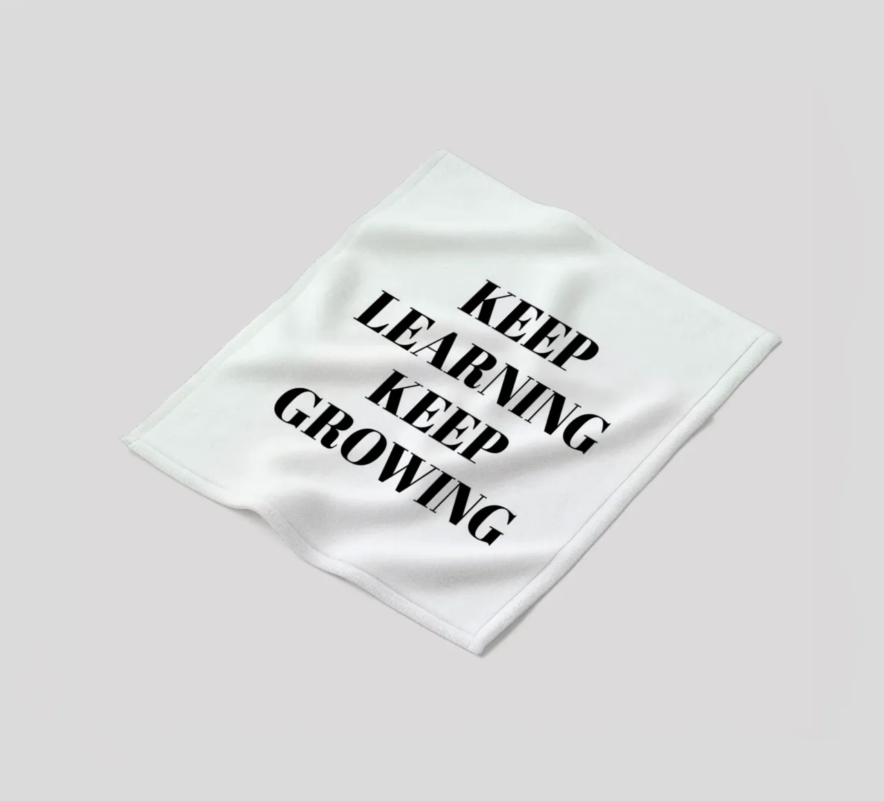 Keep Learning fleecedeken van Studio One