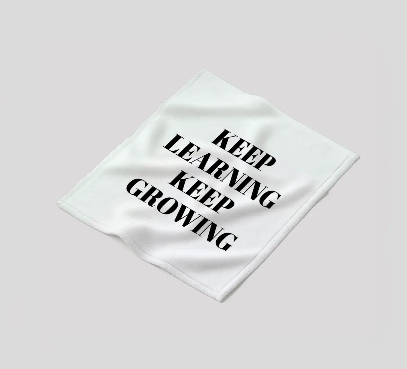 Keep Learning plaid polaire de Studio One