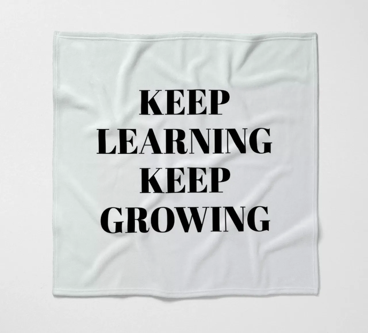 Keep Learning fleecedeken van Studio One