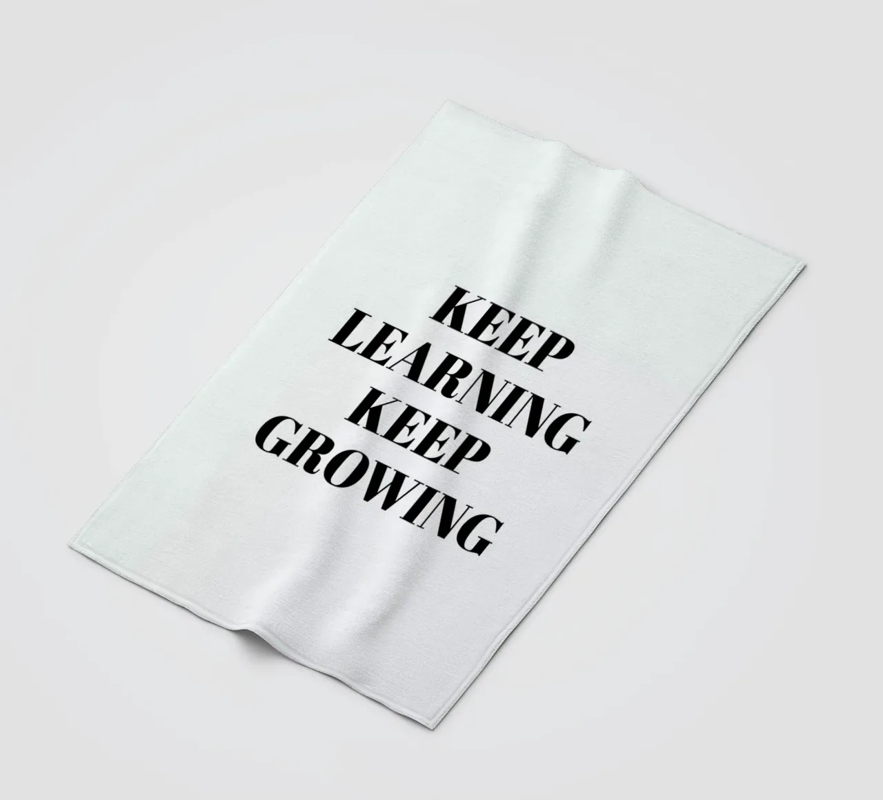 Keep Learning fleecedeken van Studio One