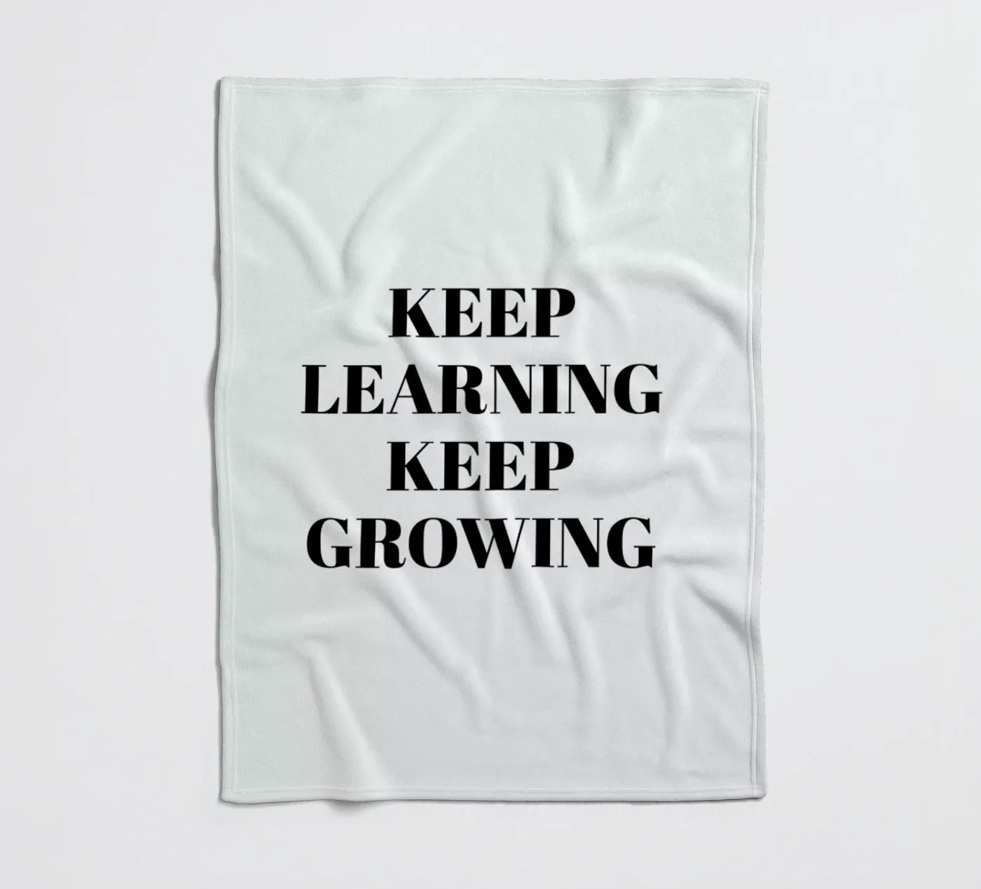 Keep Learning Fleecedecke von Studio One