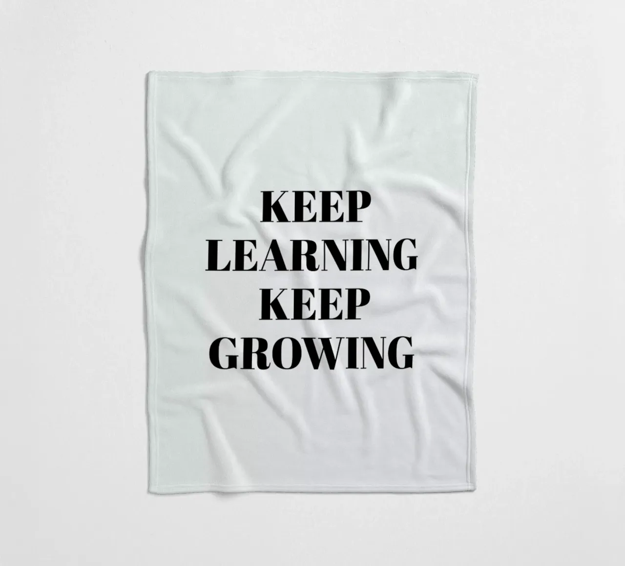 Keep Learning fleecedeken van Studio One