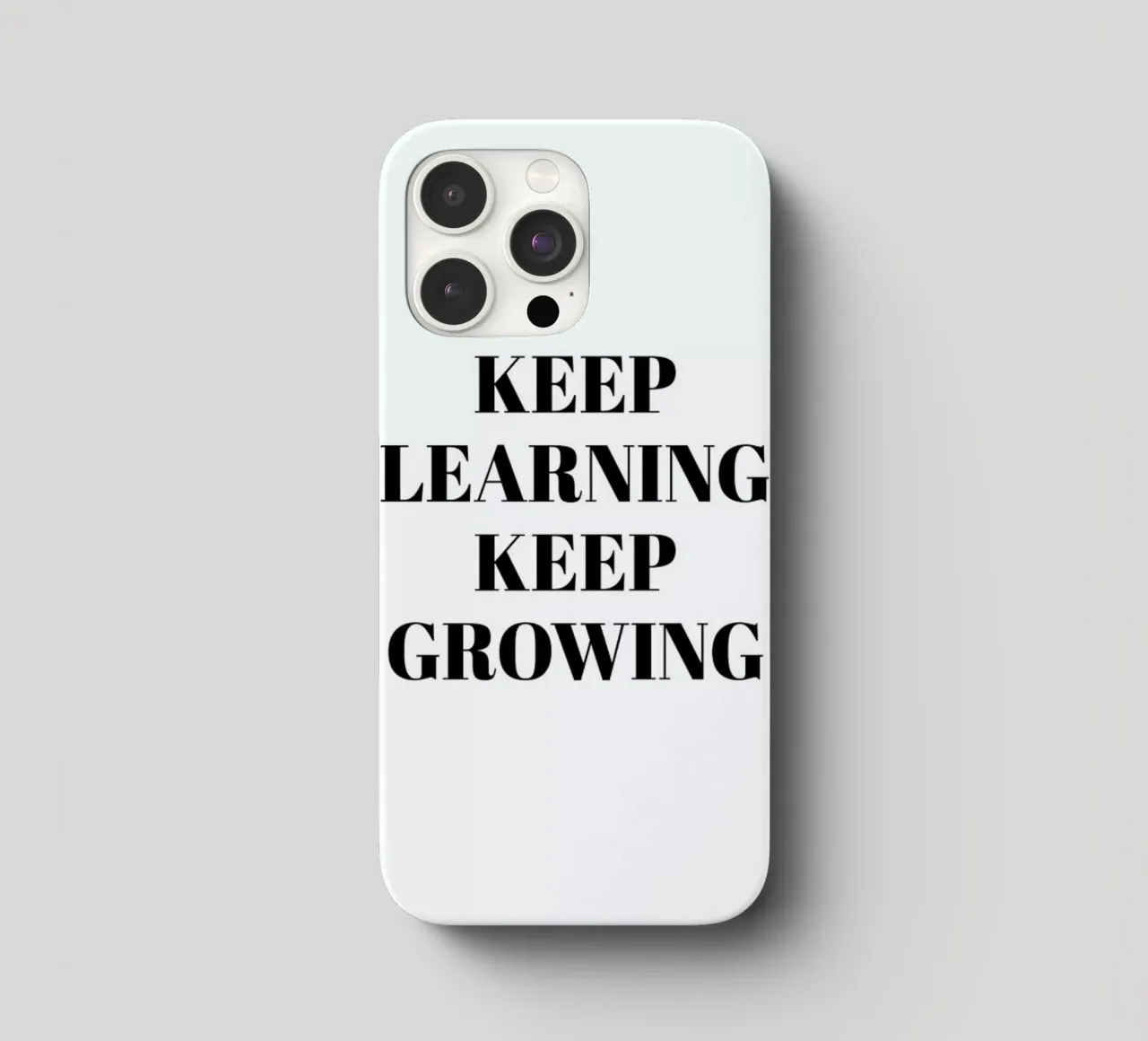 Keep Learning iphone case by Studio One