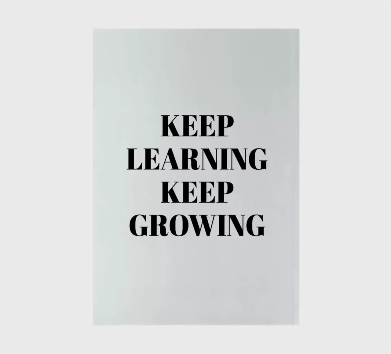 Keep Learning notebook by Studio One