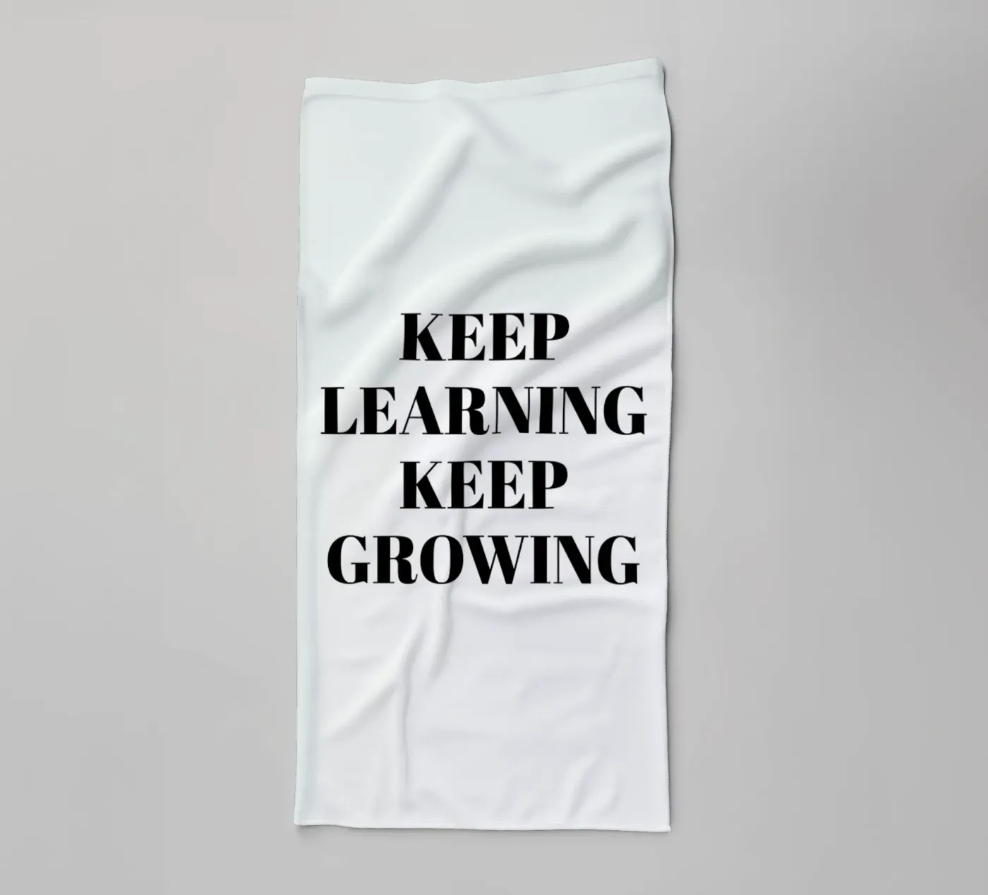 Keep Learning badhanddoek van Studio One