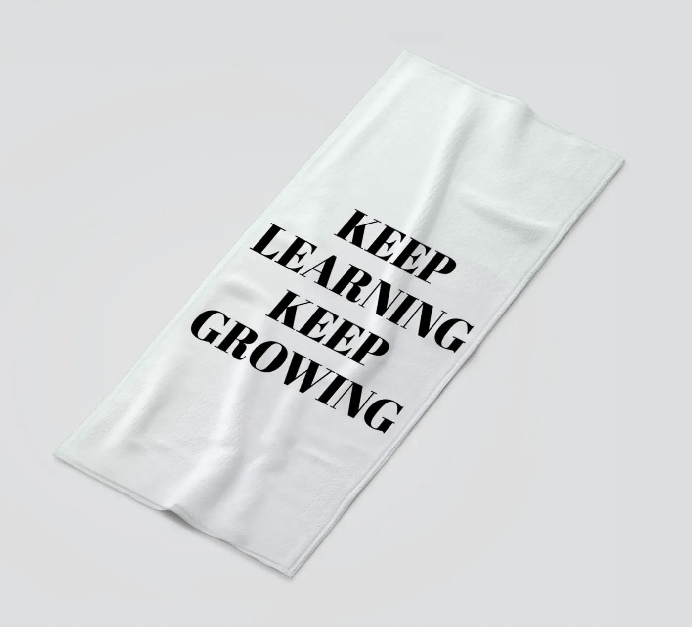 Keep Learning Strandtuch von Studio One