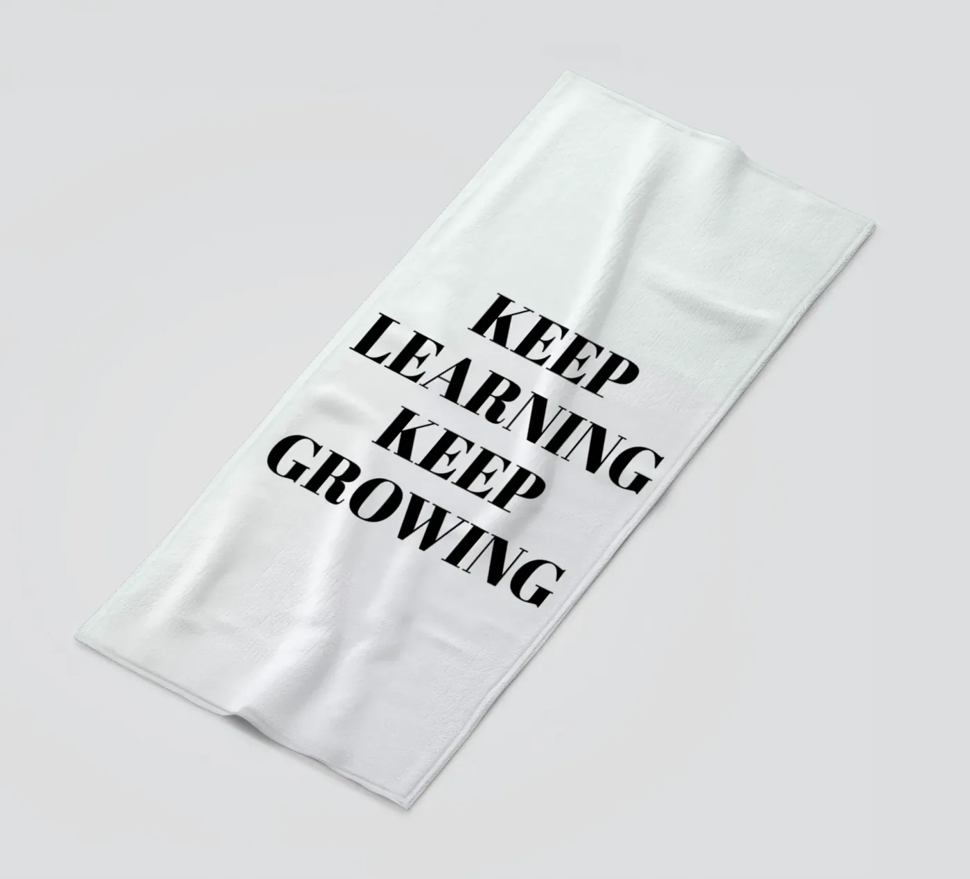 Keep Learning strandhanddoek van Studio One