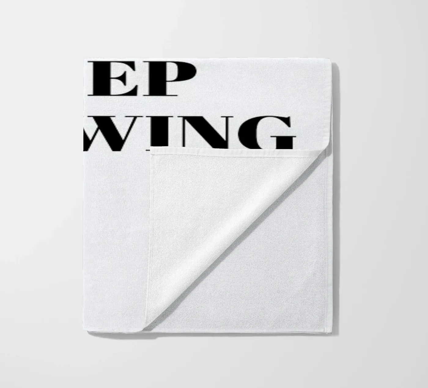 Keep Learning strandhanddoek van Studio One