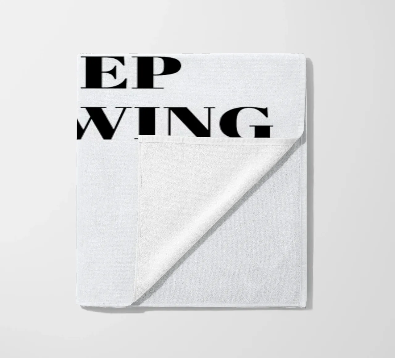 Keep Learning strandhanddoek van Studio One