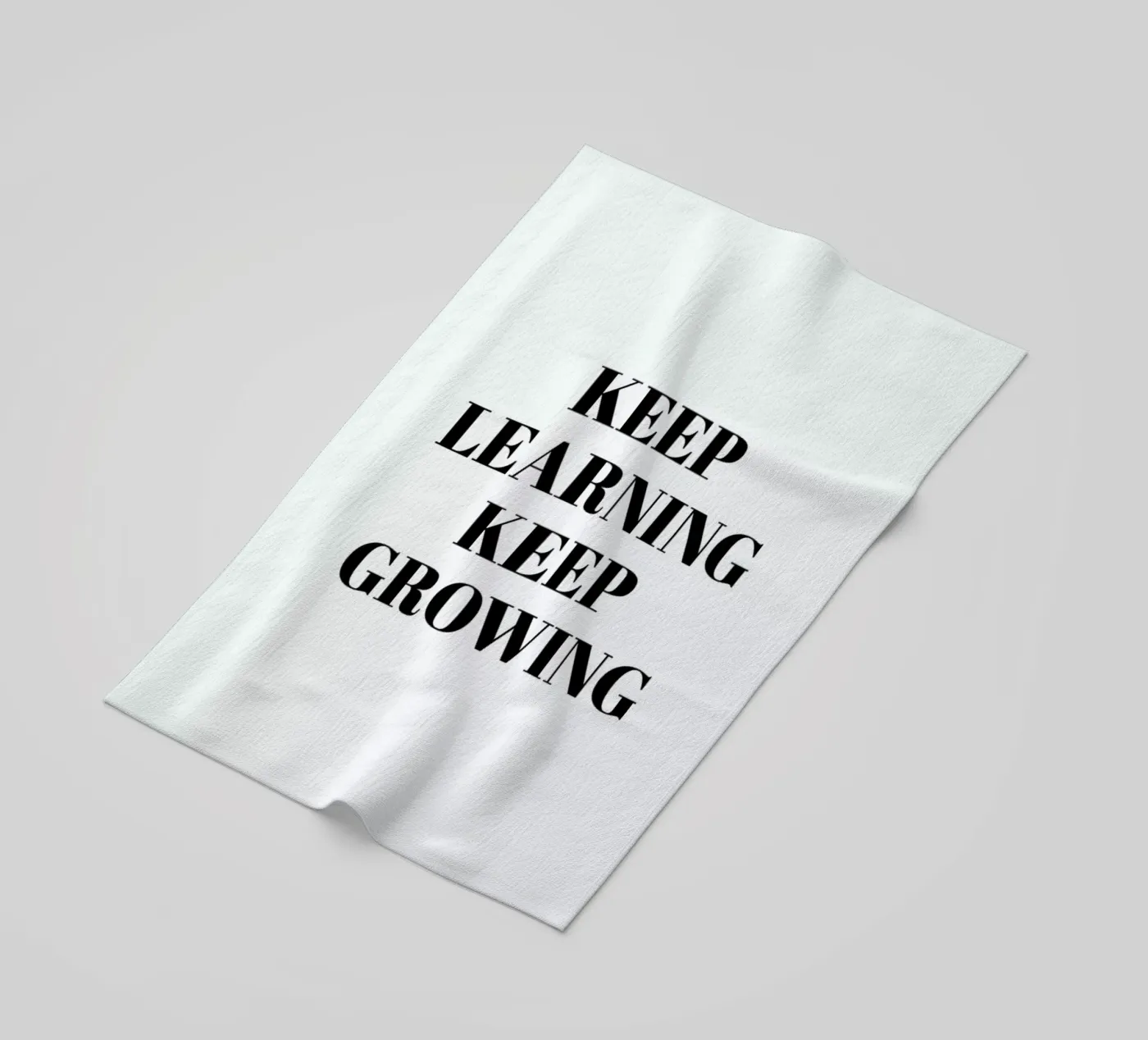 Keep Learning Strandtuch von Studio One