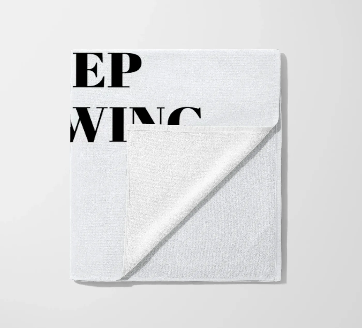 Keep Learning strandhanddoek van Studio One