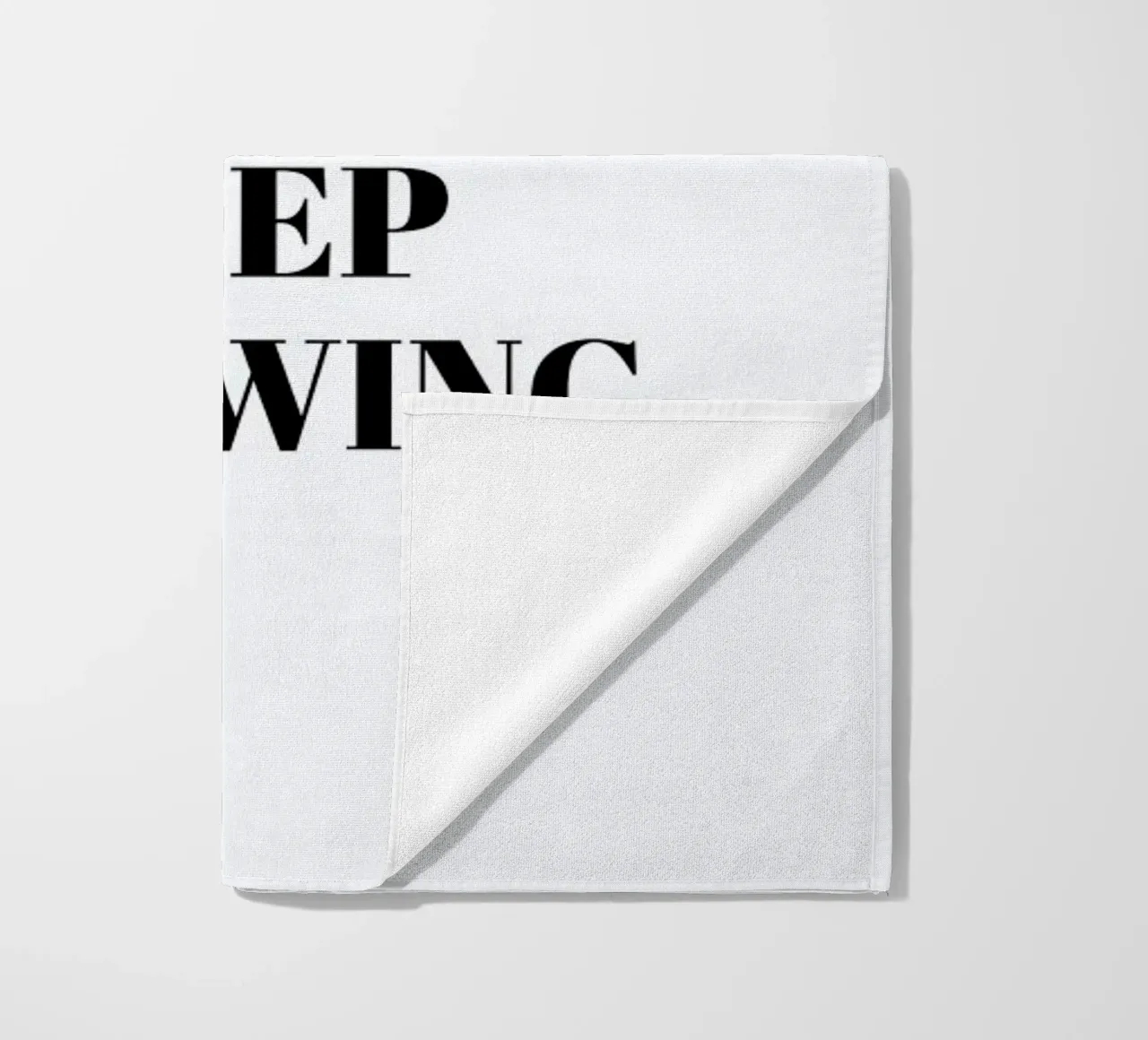 Keep Learning strandhanddoek van Studio One