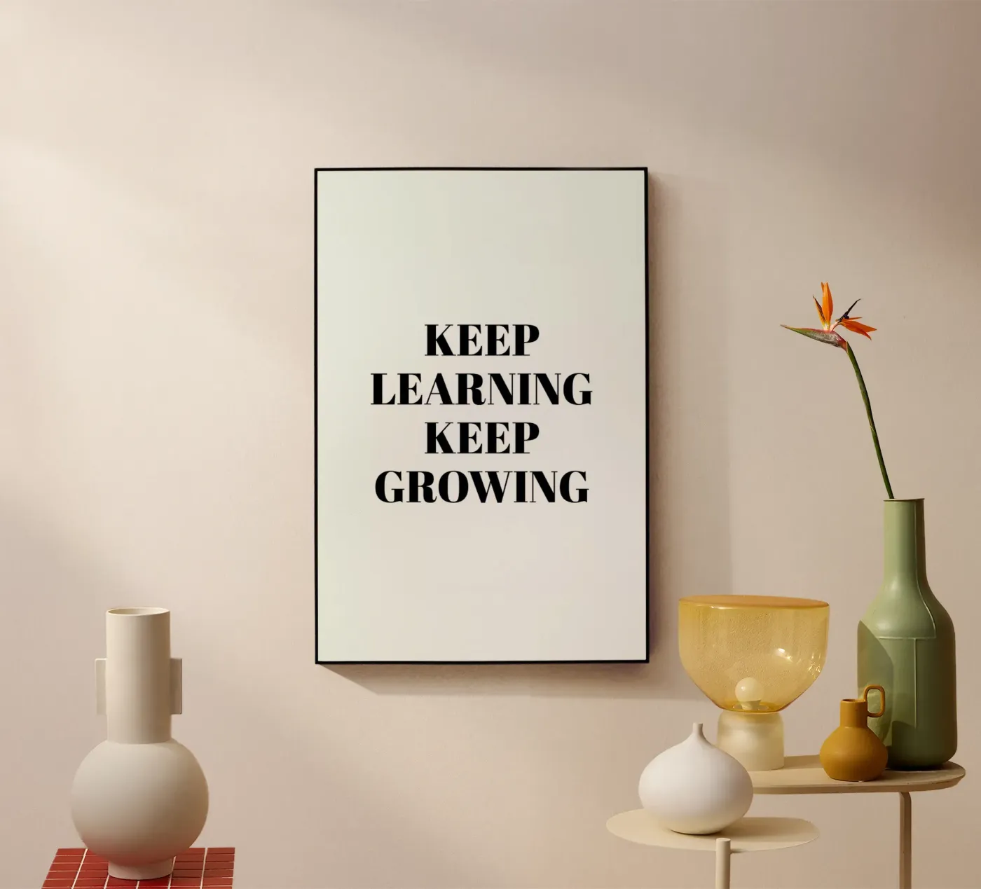 Keep Learning plexiglass da Studio One