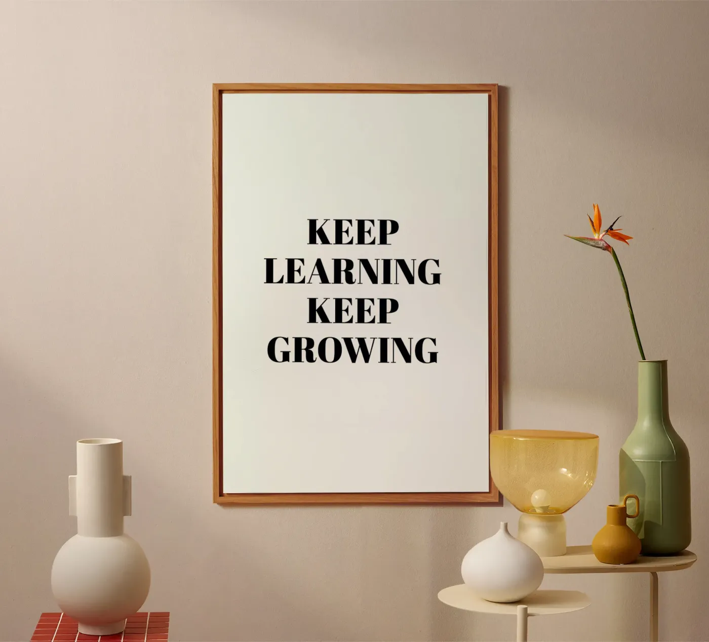 Keep Learning forex plate by Studio One