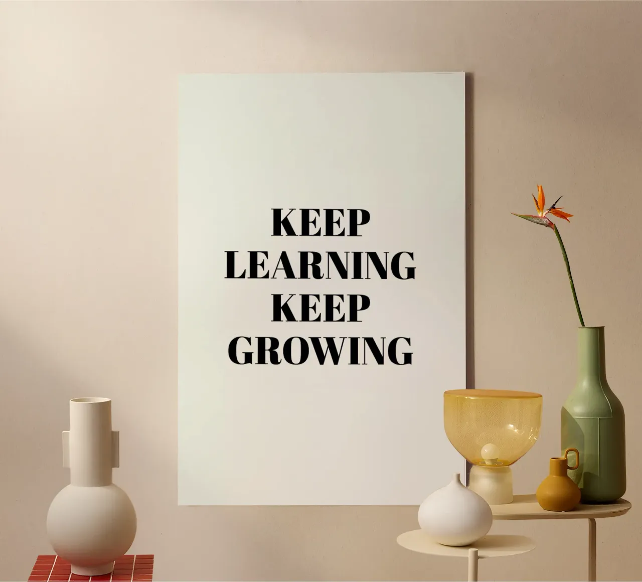 Keep Learning canvas by Studio One