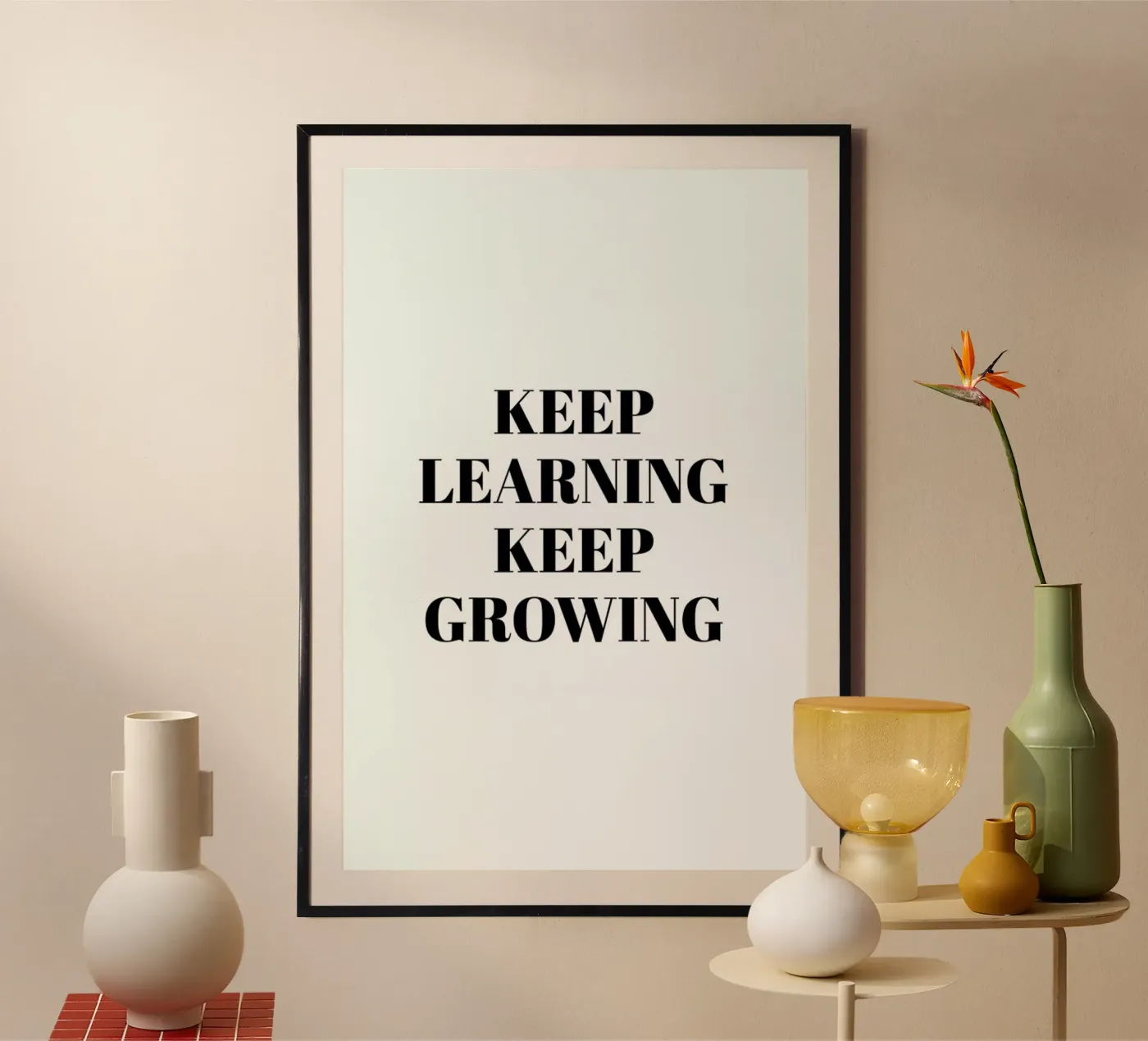 Keep Learning poster da Studio One