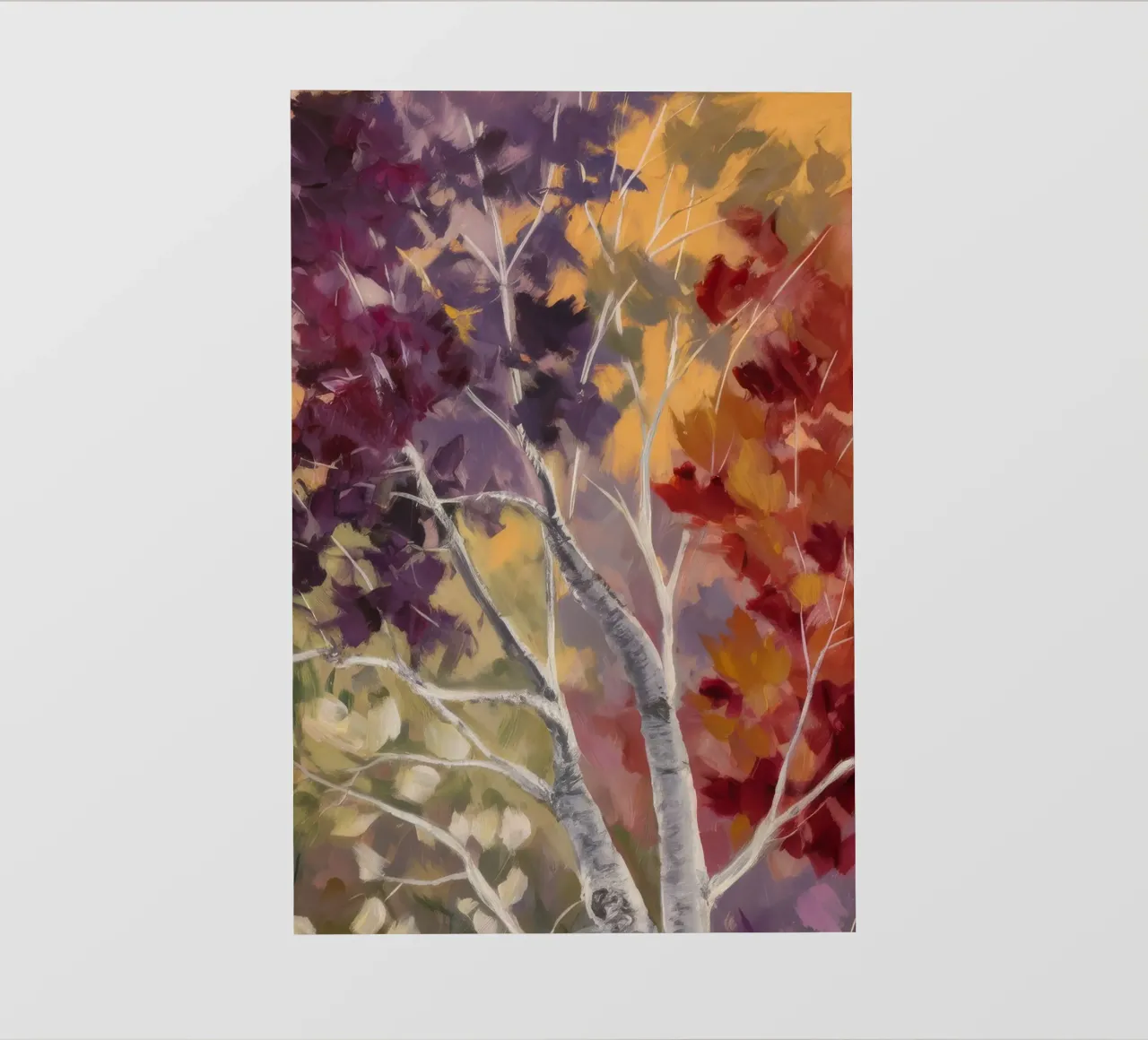 Arazzo Twilight Woods pellicola backlit da Dream Spectrum