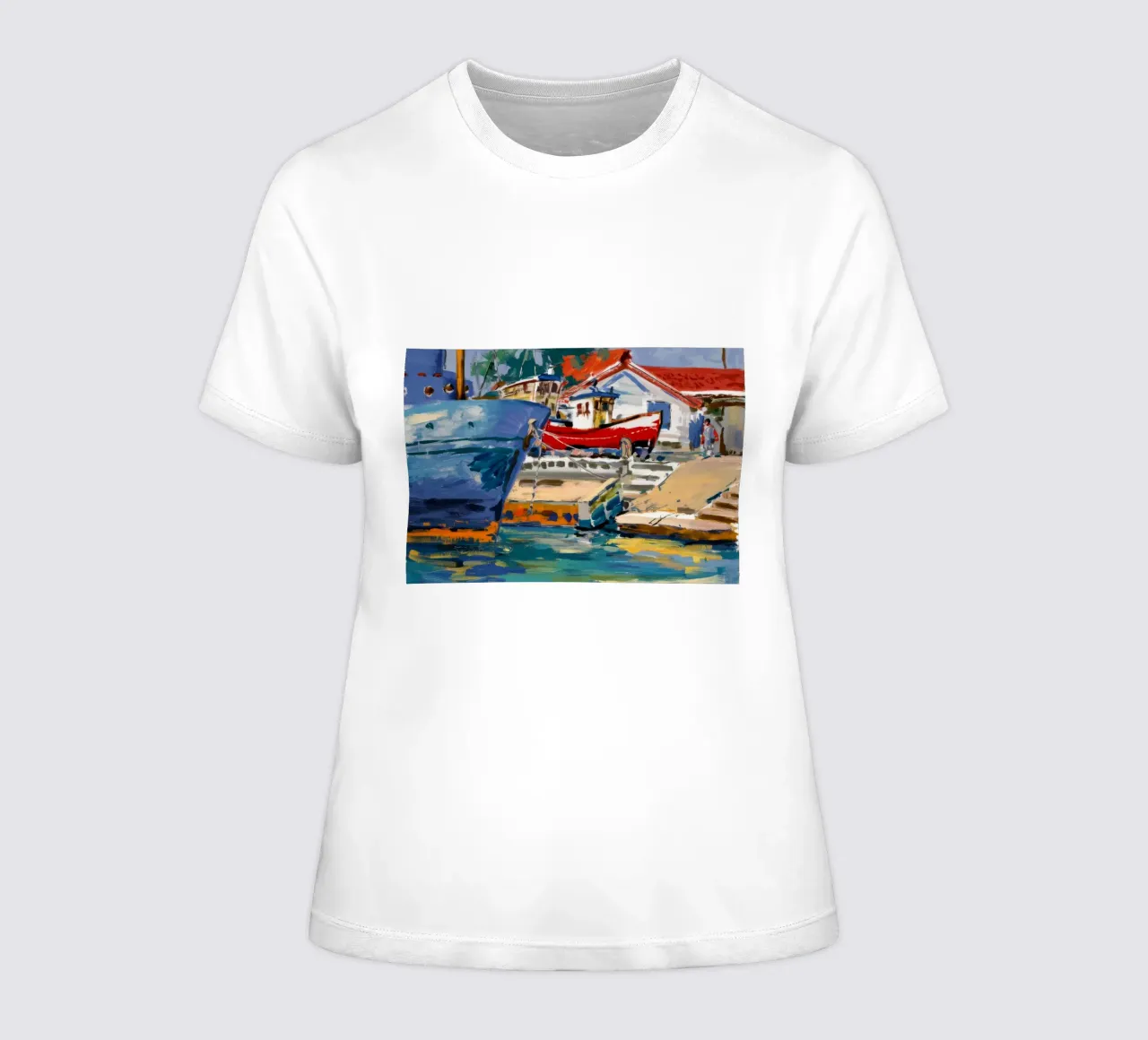 Sprazzi di colore marittimo t-shirt da donna da Celestial Harmony