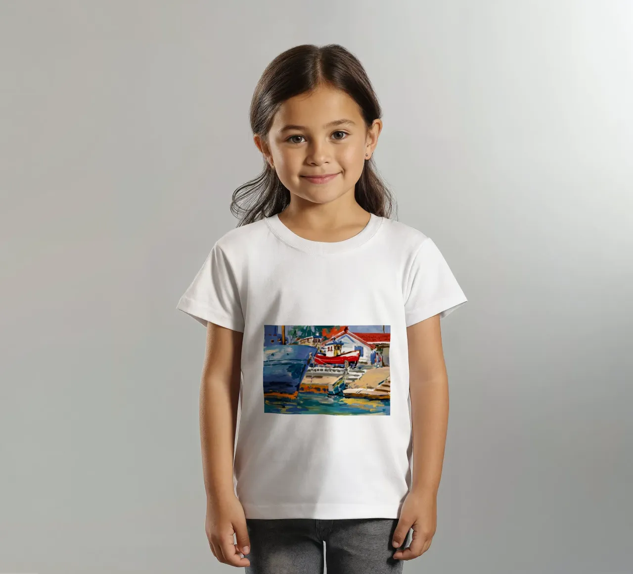 Éclats de couleurs maritimes t-shirt enfant de Celestial Harmony