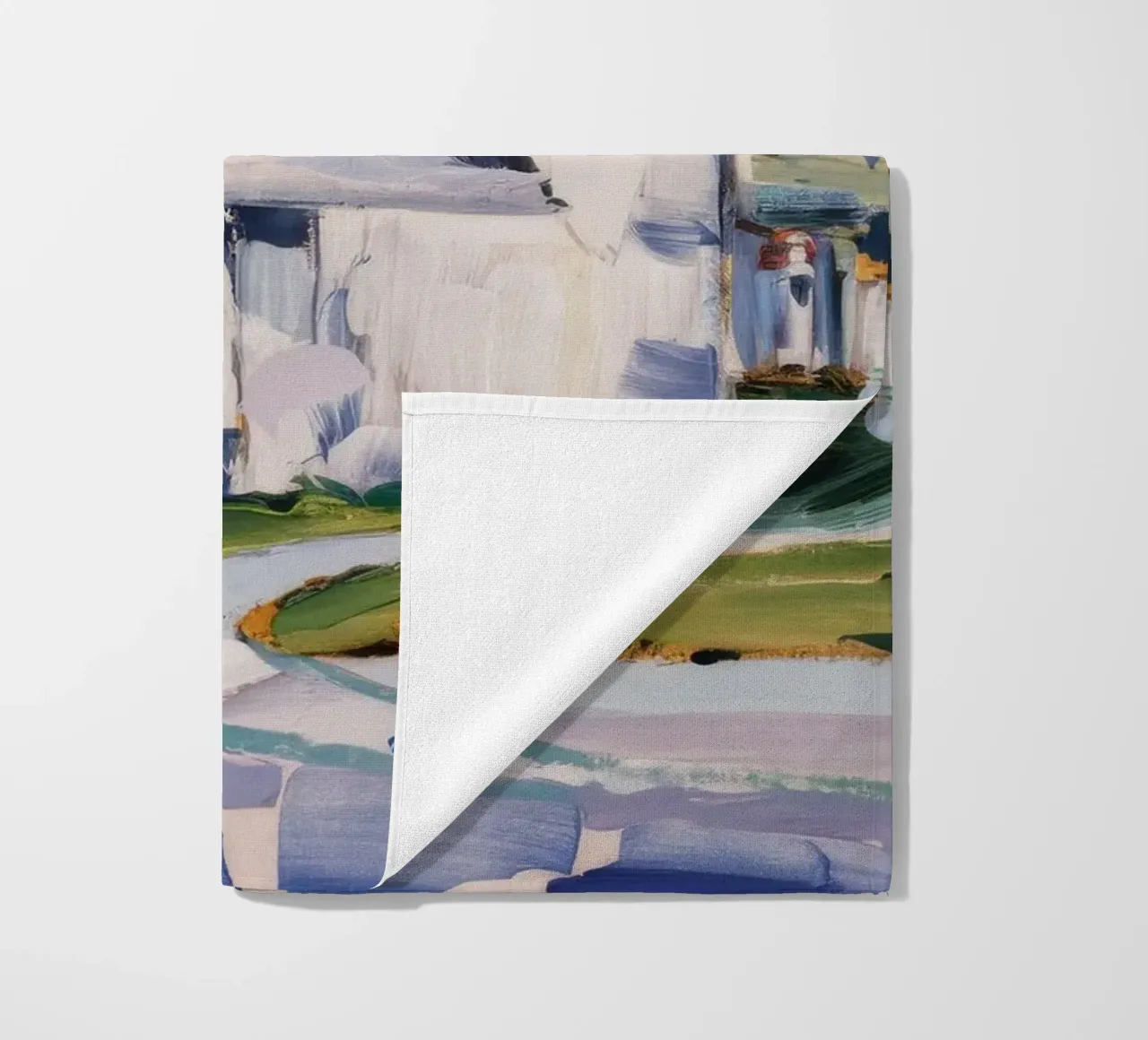 White Building Crossroads telo mare da Silk Palette