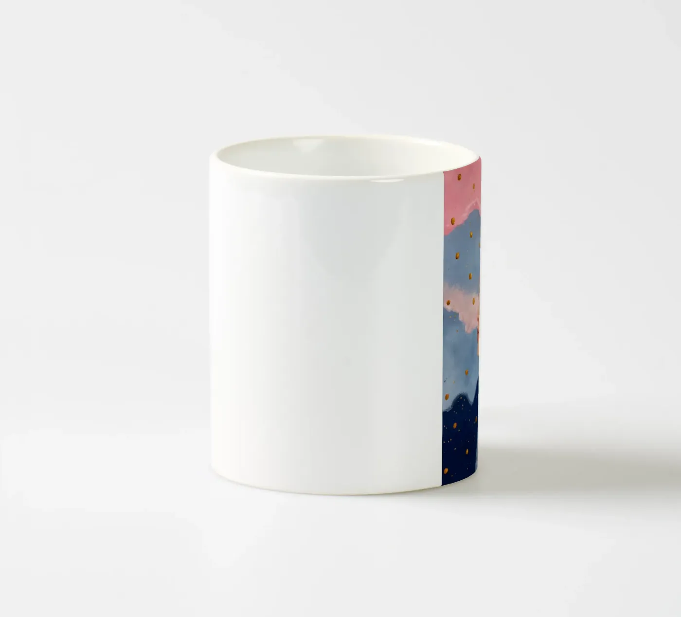 Celestial Dot Profile ceramic mug by Vivid Reverie