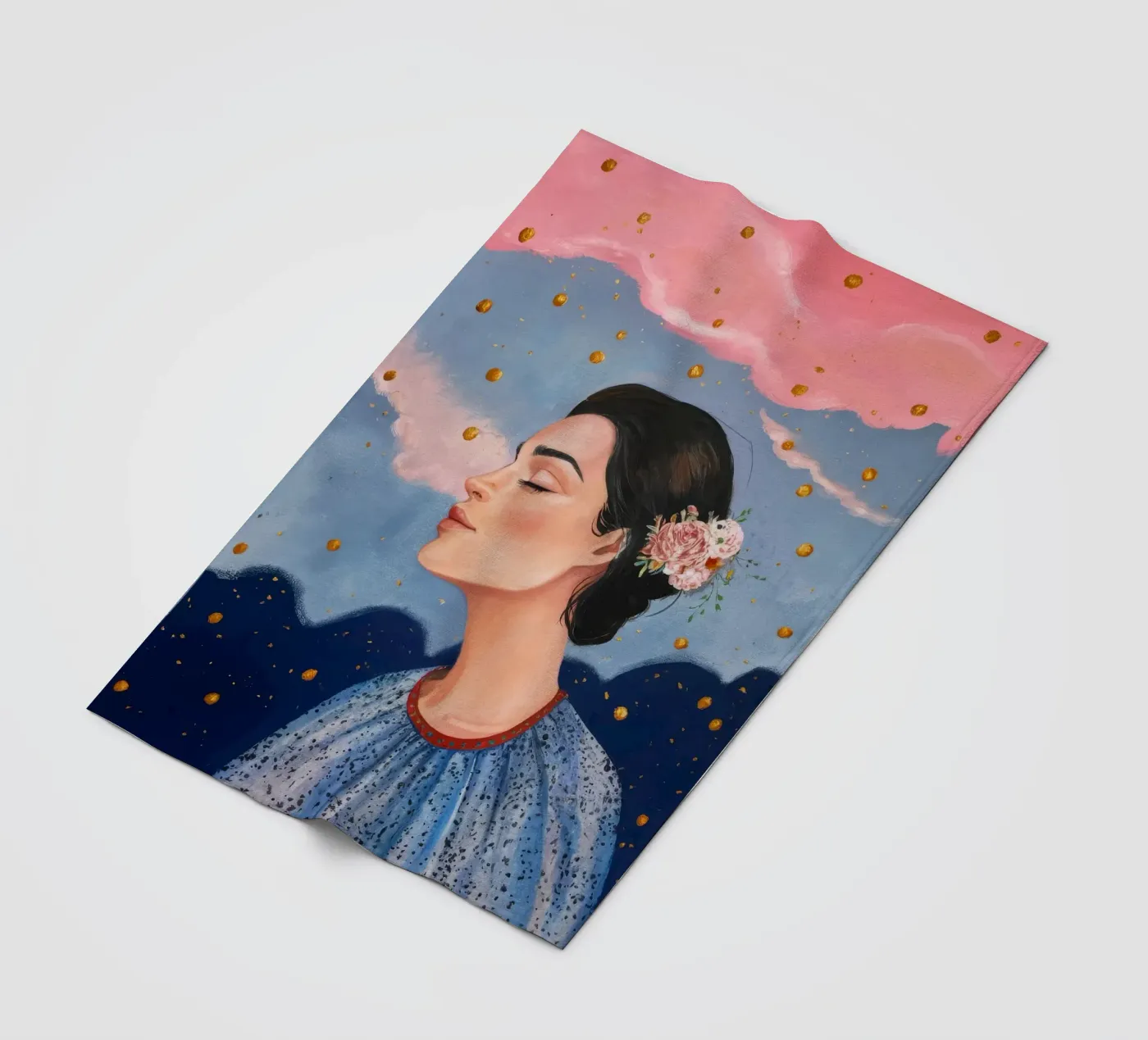 Celestial Dot Profiel fleecedeken van Vivid Reverie