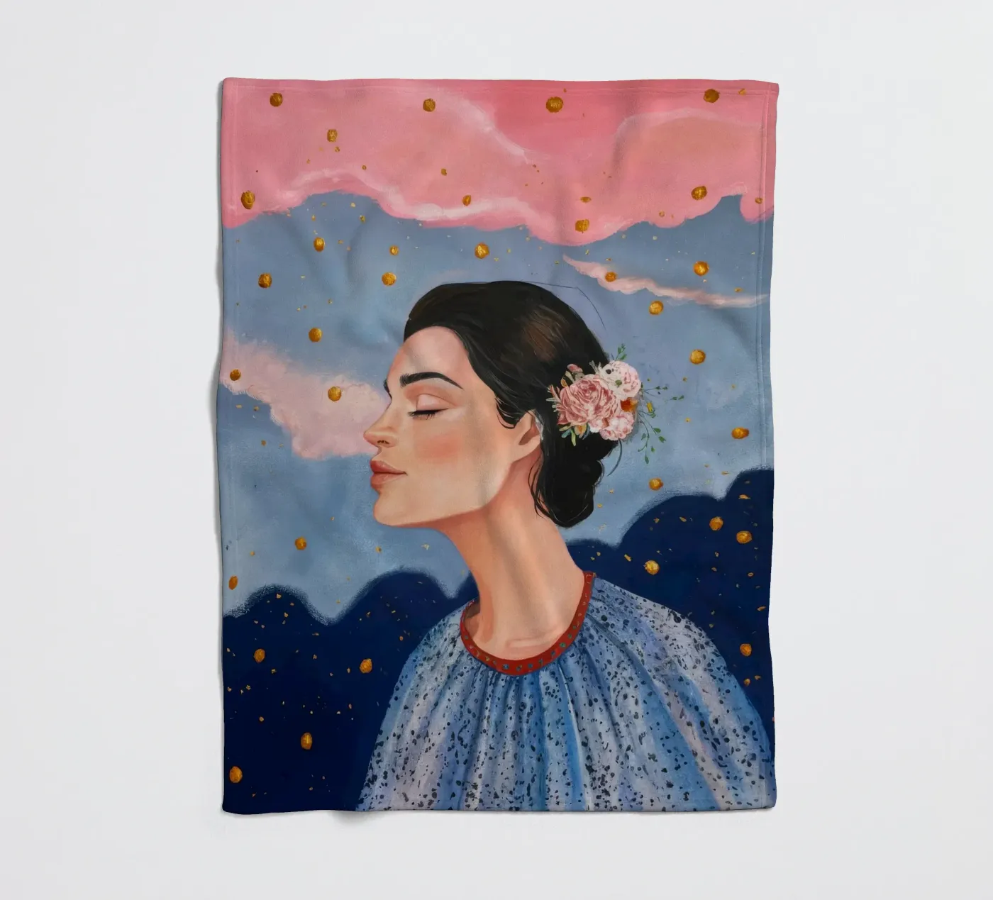 Celestial Dot Profiel fleecedeken van Vivid Reverie