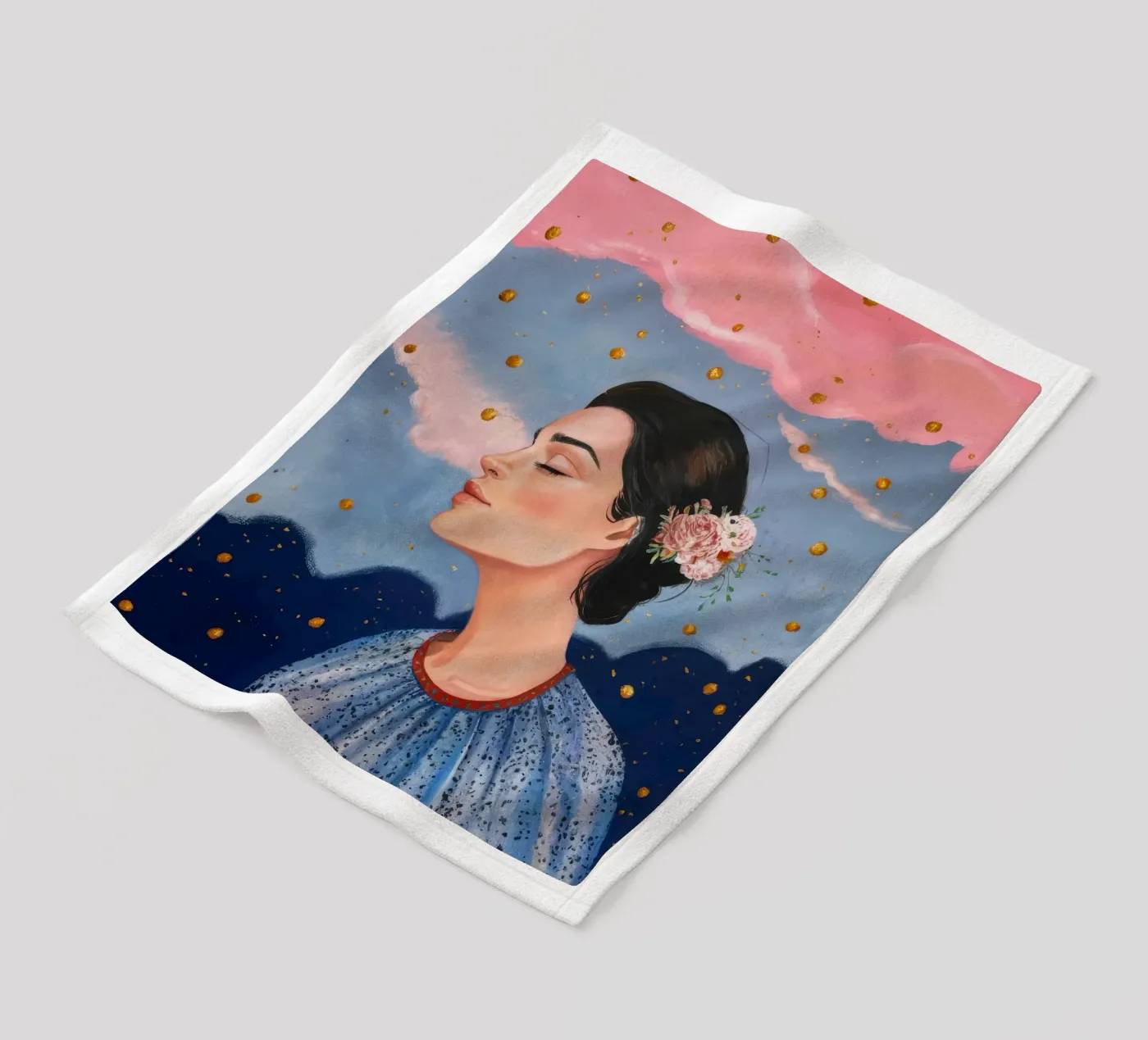 Celestial Dot Profiel fleecedeken van Vivid Reverie