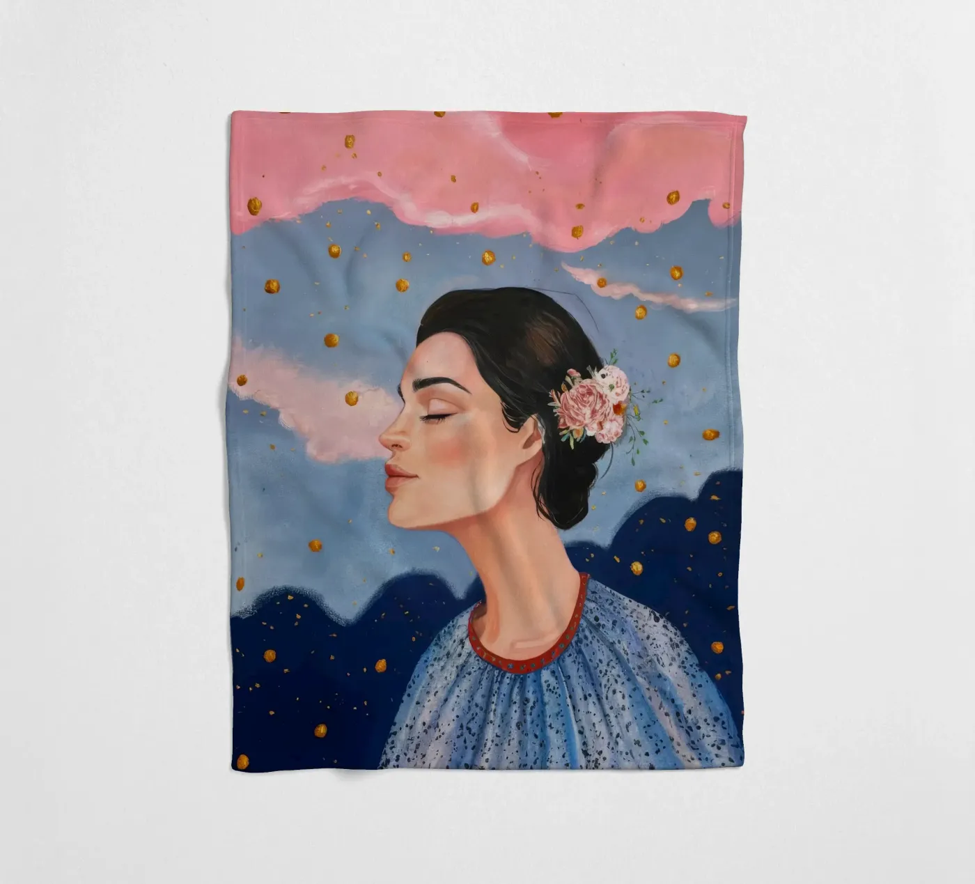 Celestial Dot Profiel fleecedeken van Vivid Reverie