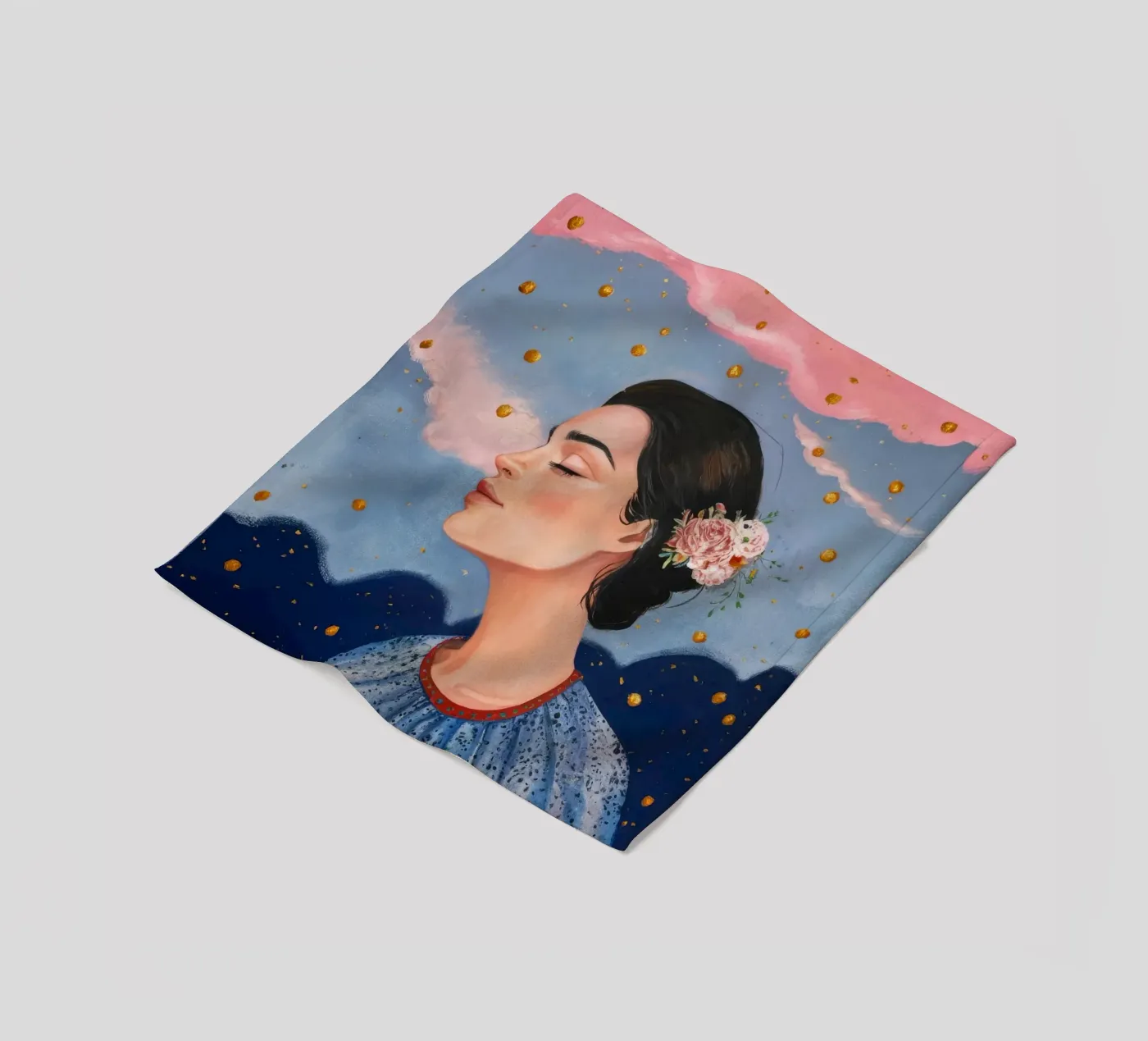 Celestial Dot Profiel fleecedeken van Vivid Reverie