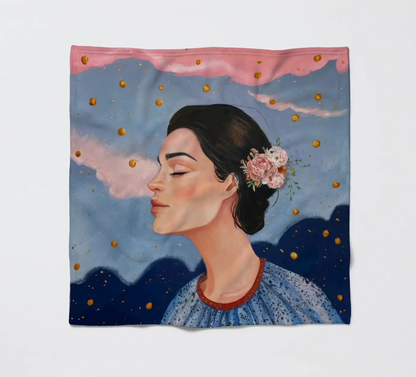 Celestial Dot Profiel fleecedeken van Vivid Reverie