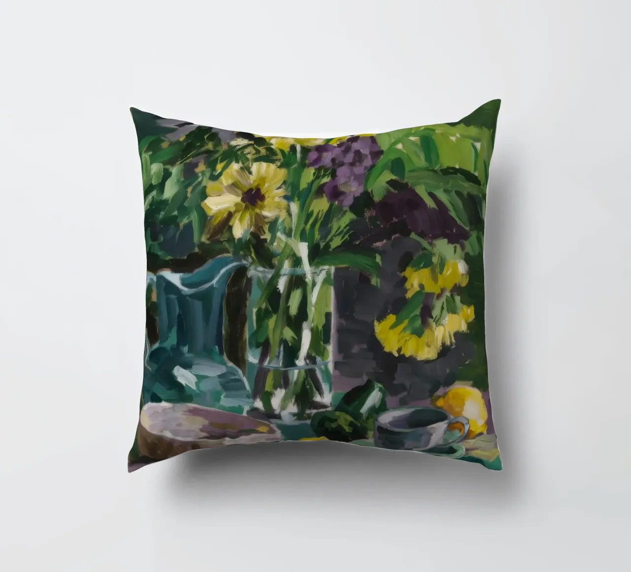 Brocca di delphinium Grace cuscino da Radiance Landscape