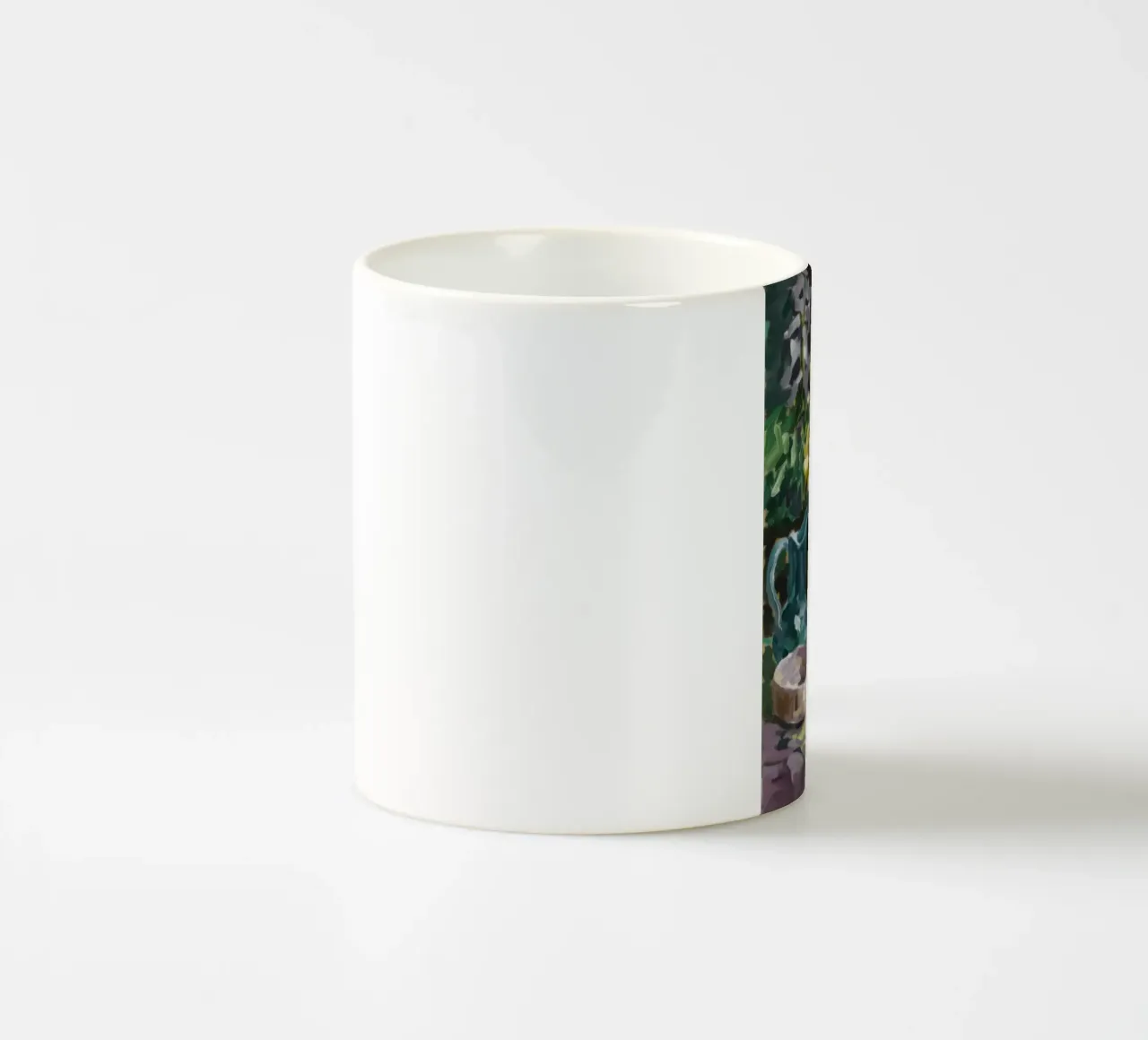 Brocca di delphinium Grace tazza in ceramica da Radiance Landscape