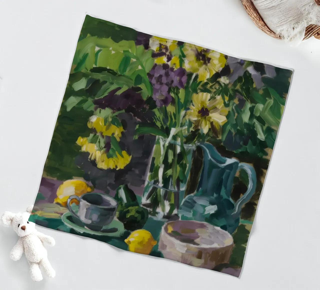 Brocca di delphinium Grace coperta in pile da Radiance Landscape