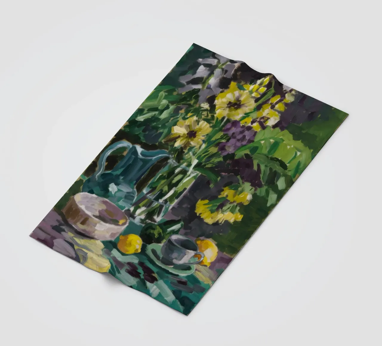 Brocca di delphinium Grace coperta in pile da Radiance Landscape