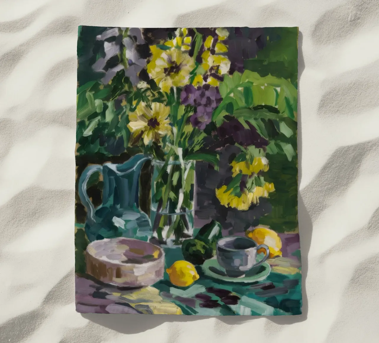 Brocca di delphinium Grace telo mare da Radiance Landscape