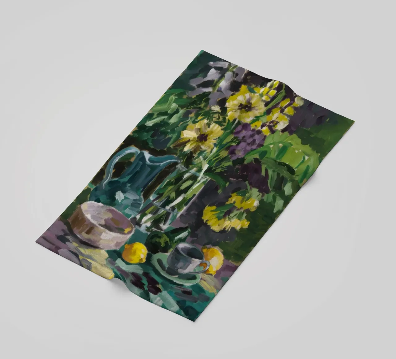 Brocca di delphinium Grace telo mare da Radiance Landscape