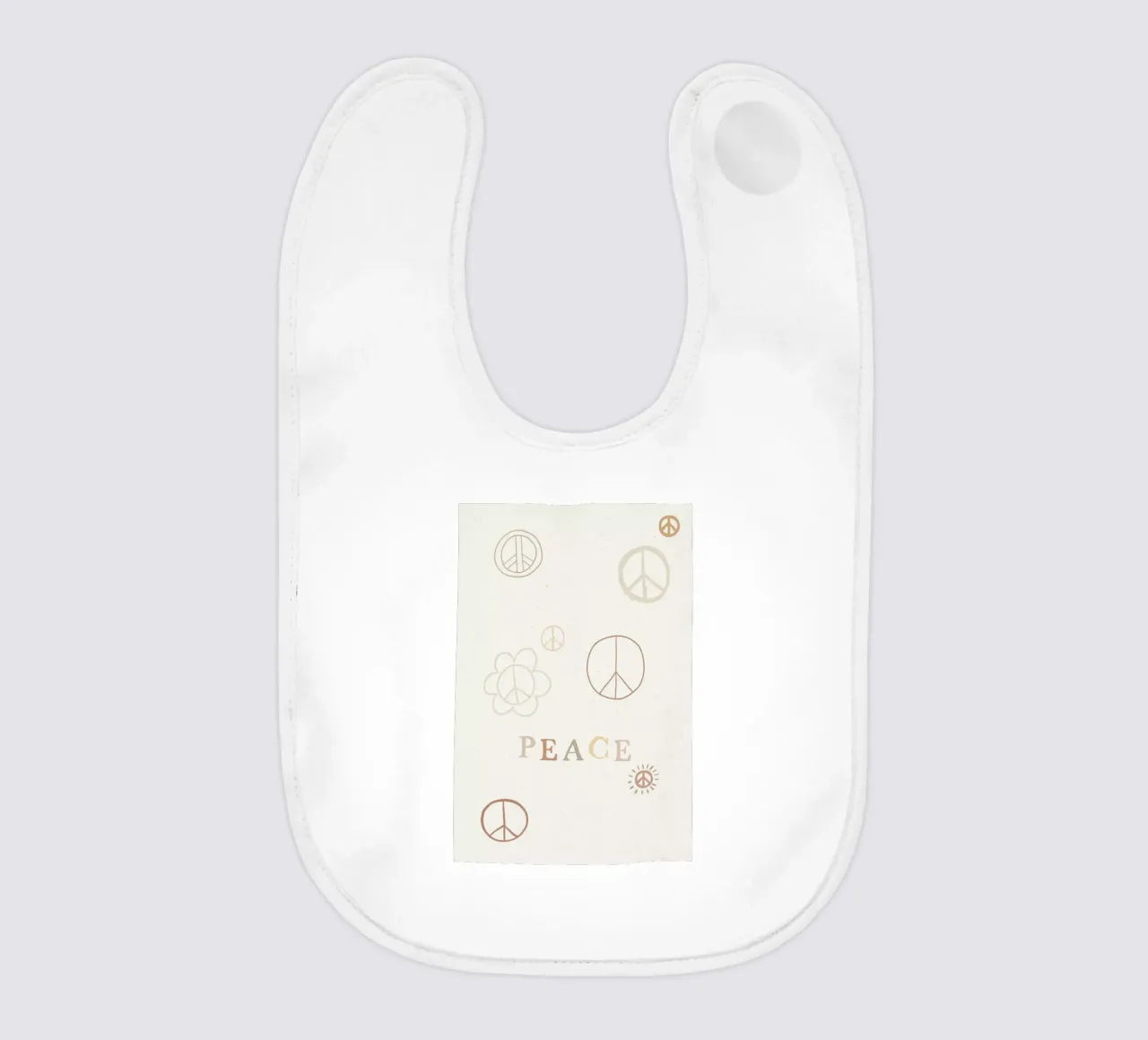 Peace bavaglino da KRUTH DESIGN