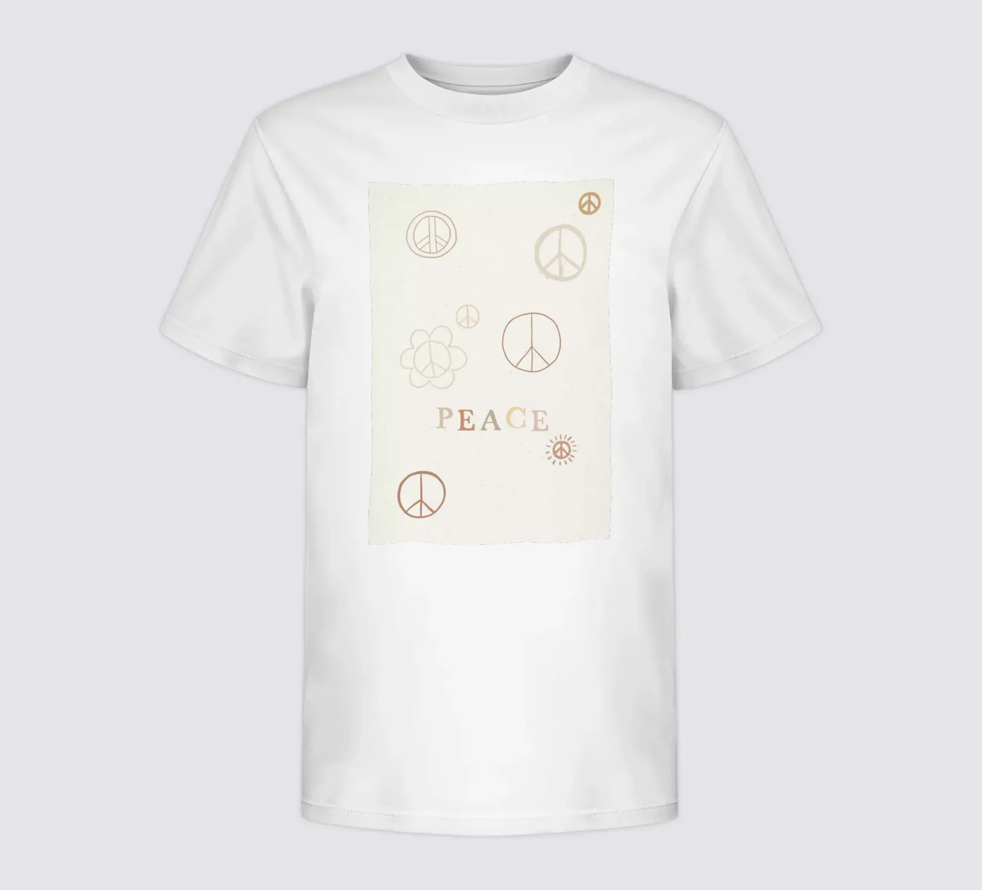 Peace t-shirt bambini da KRUTH DESIGN