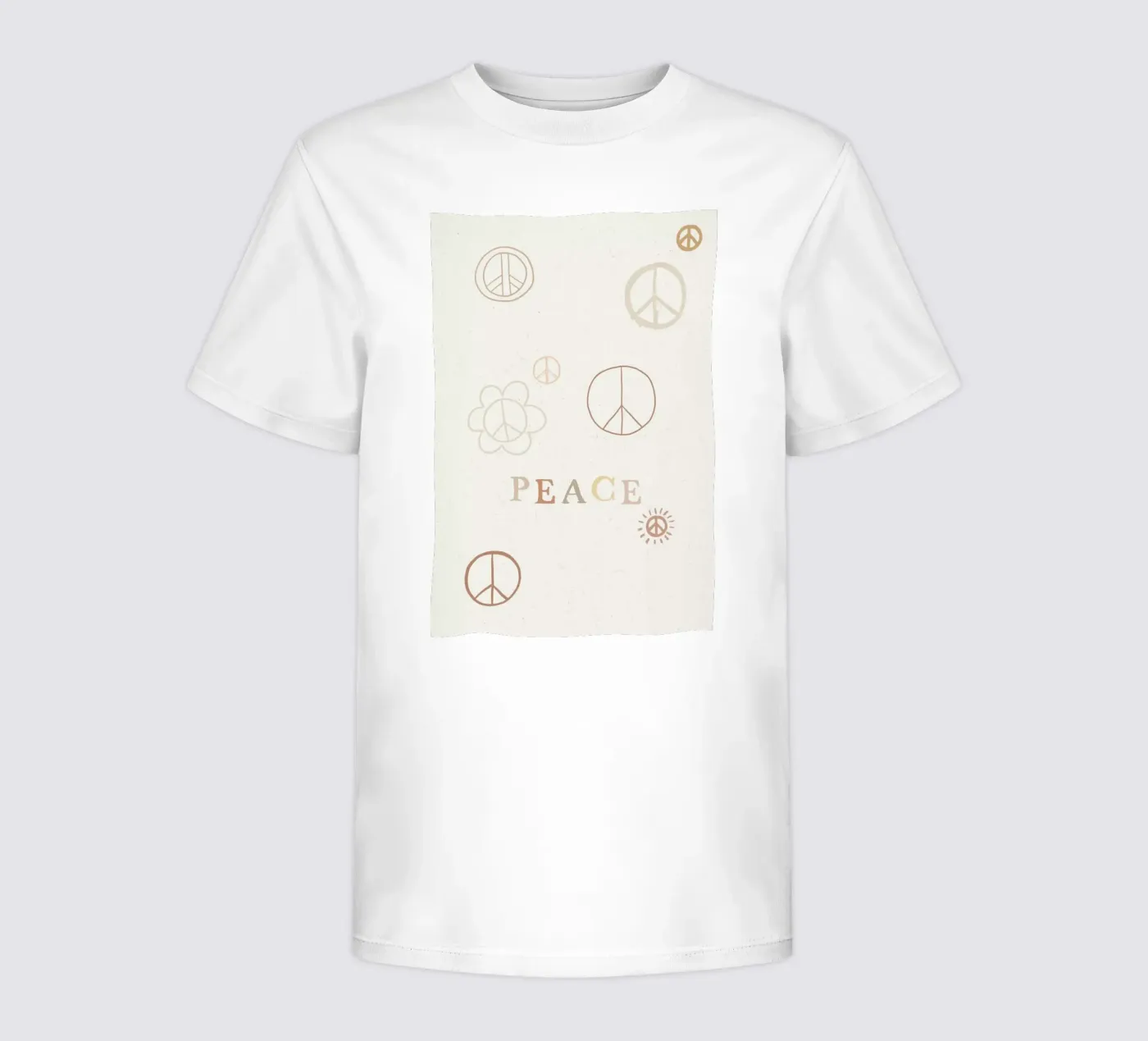 Peace t-shirt bambini da KRUTH DESIGN
