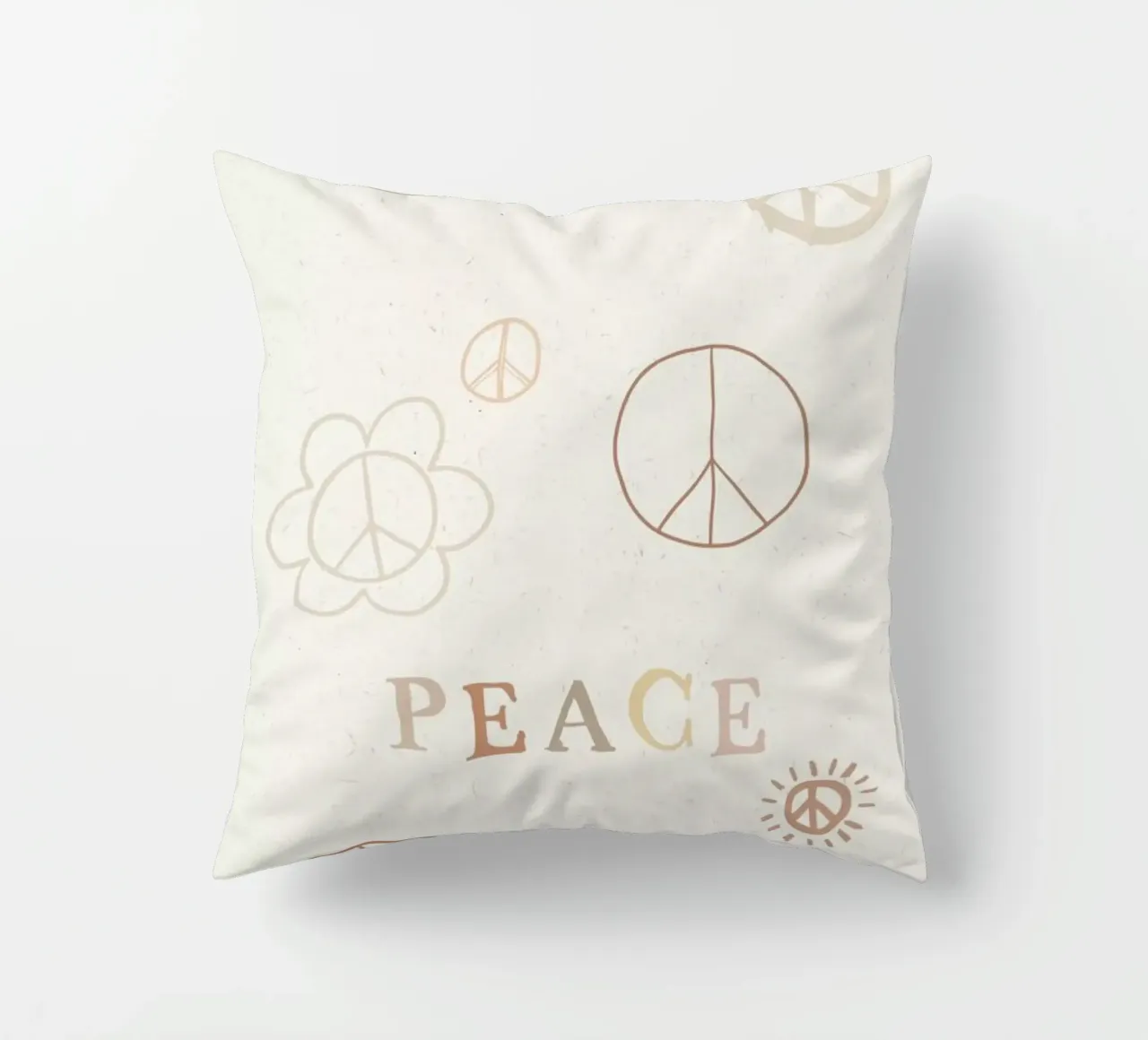Peace cuscino da KRUTH DESIGN