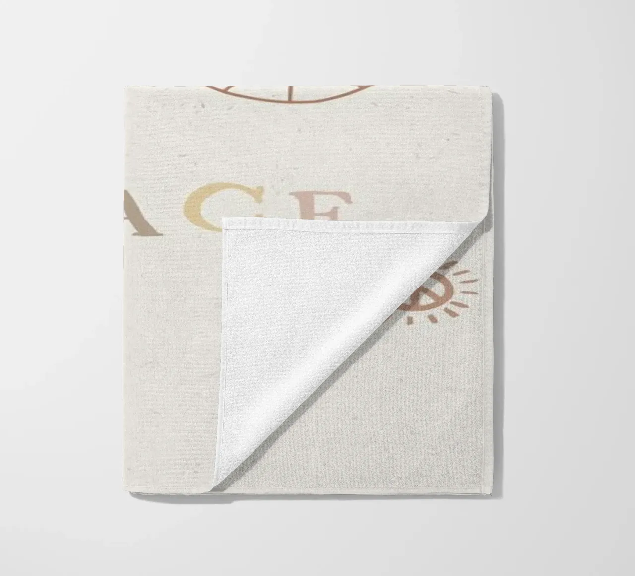 Peace telo mare da KRUTH DESIGN