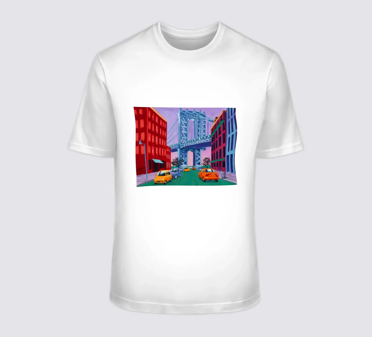 Manhattan Bridge View t-shirt by Silk Palette