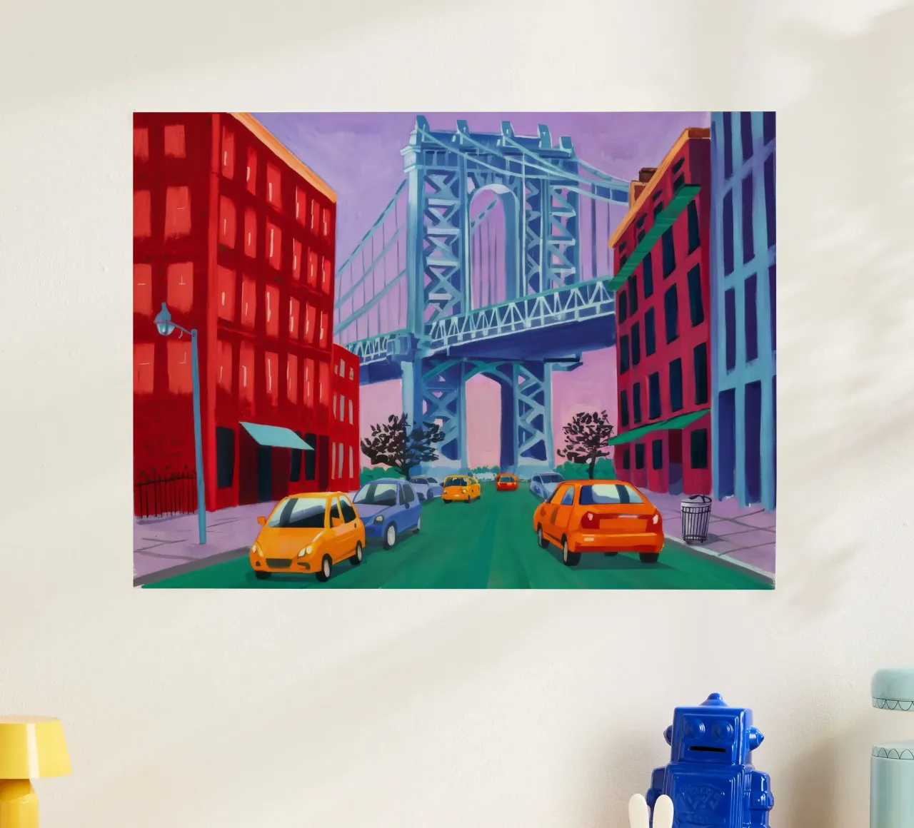 Manhattan Bridge View hahnemühle by Silk Palette