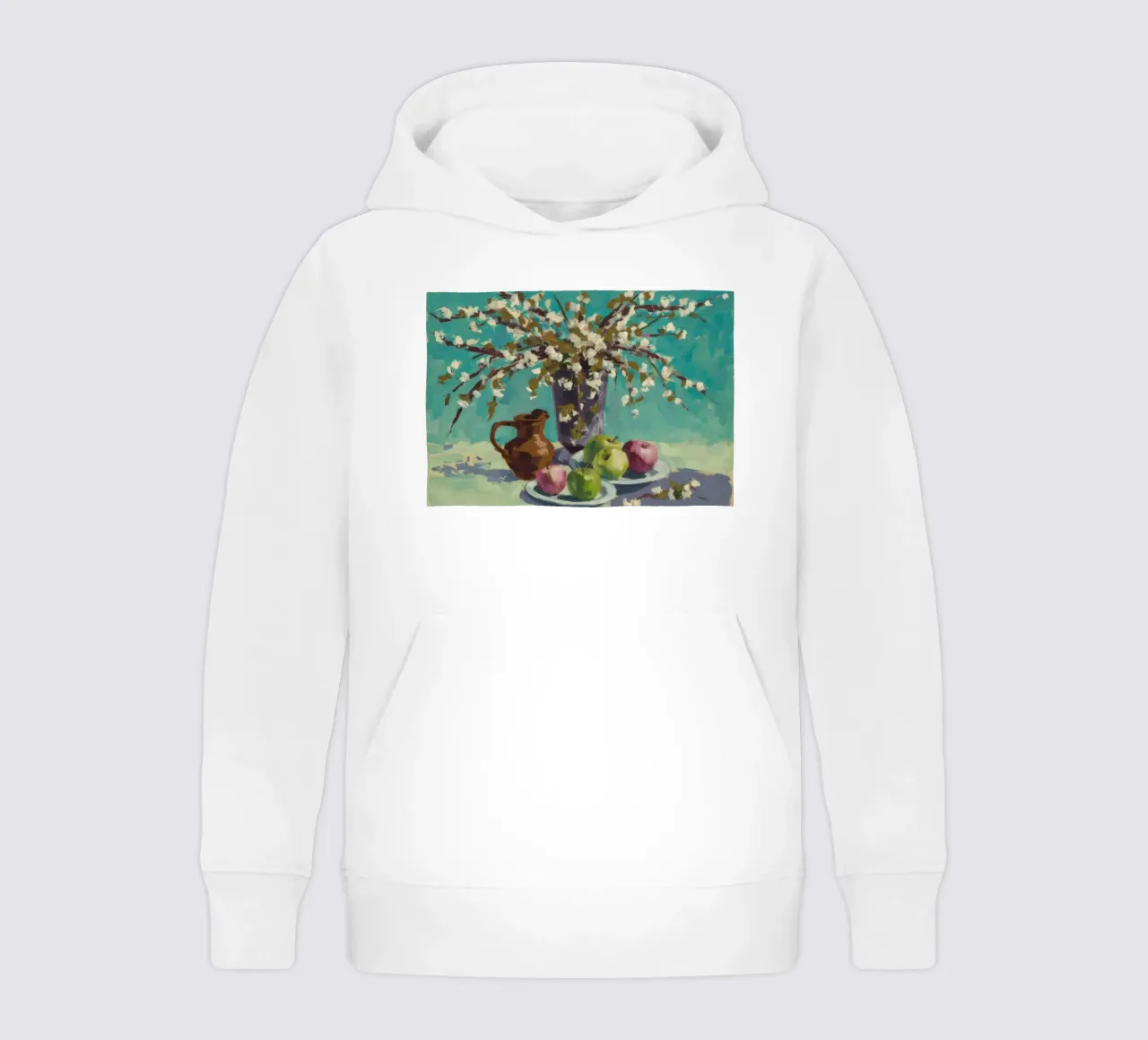 Algodón Manzana Simplicidad sudadera con capucha para niño de Celestial Harmony