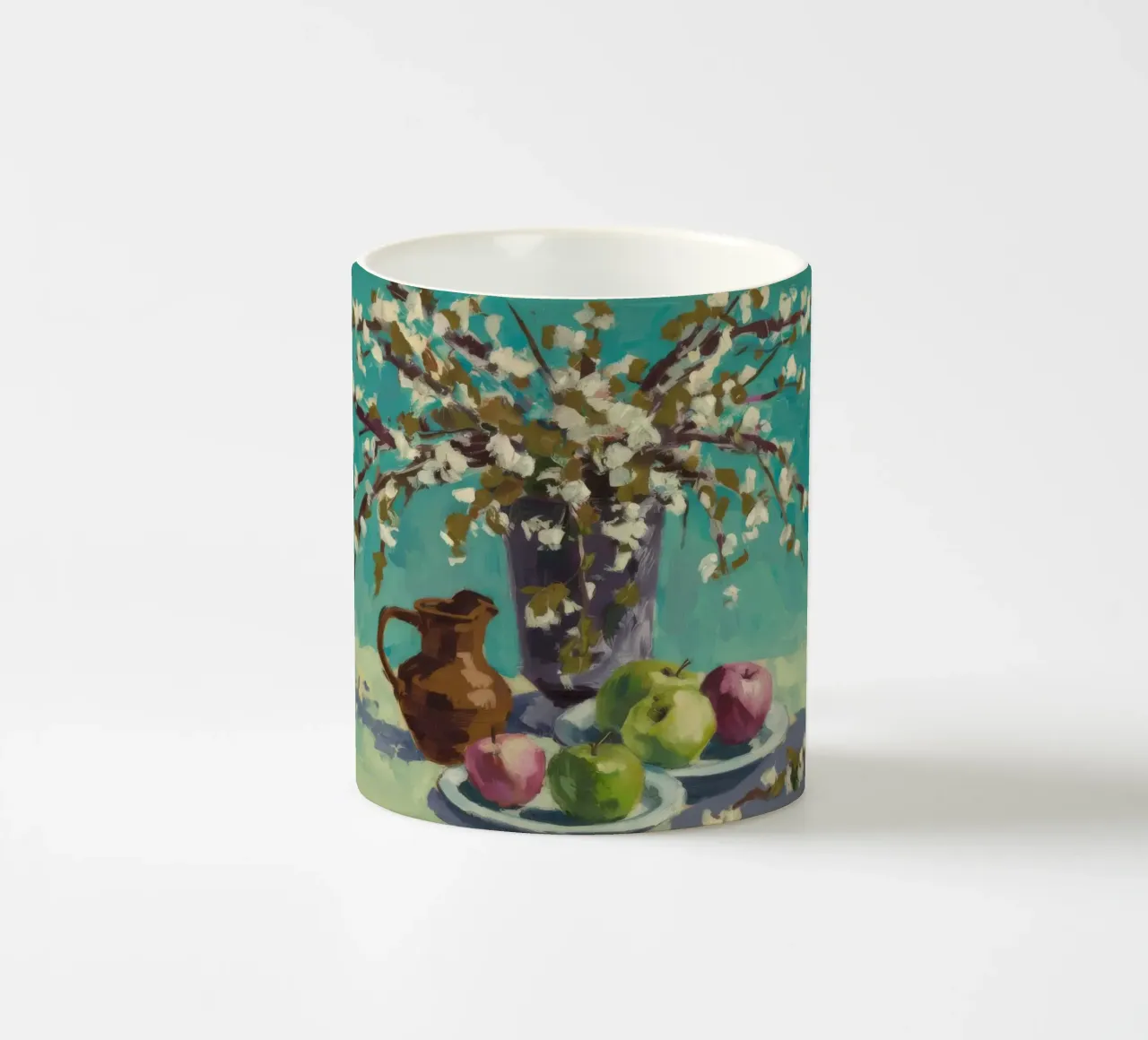 Cotone Mela Semplicità tazza in ceramica da Celestial Harmony