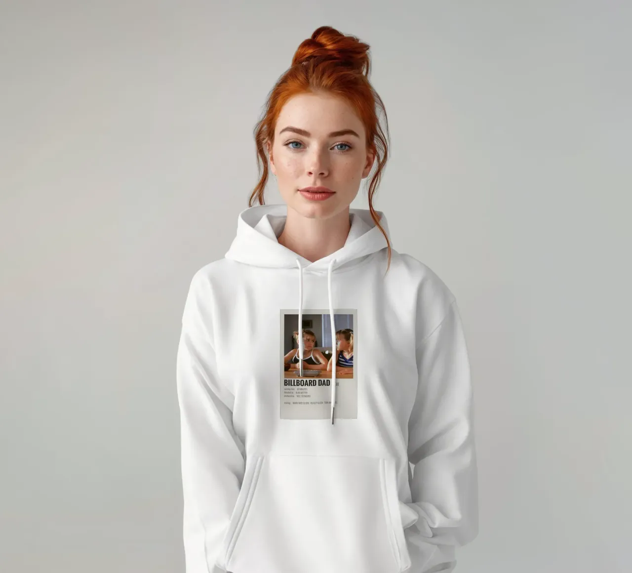 BILLBOARD DAD 1998 felpa con cappuccio da MVFminimalist