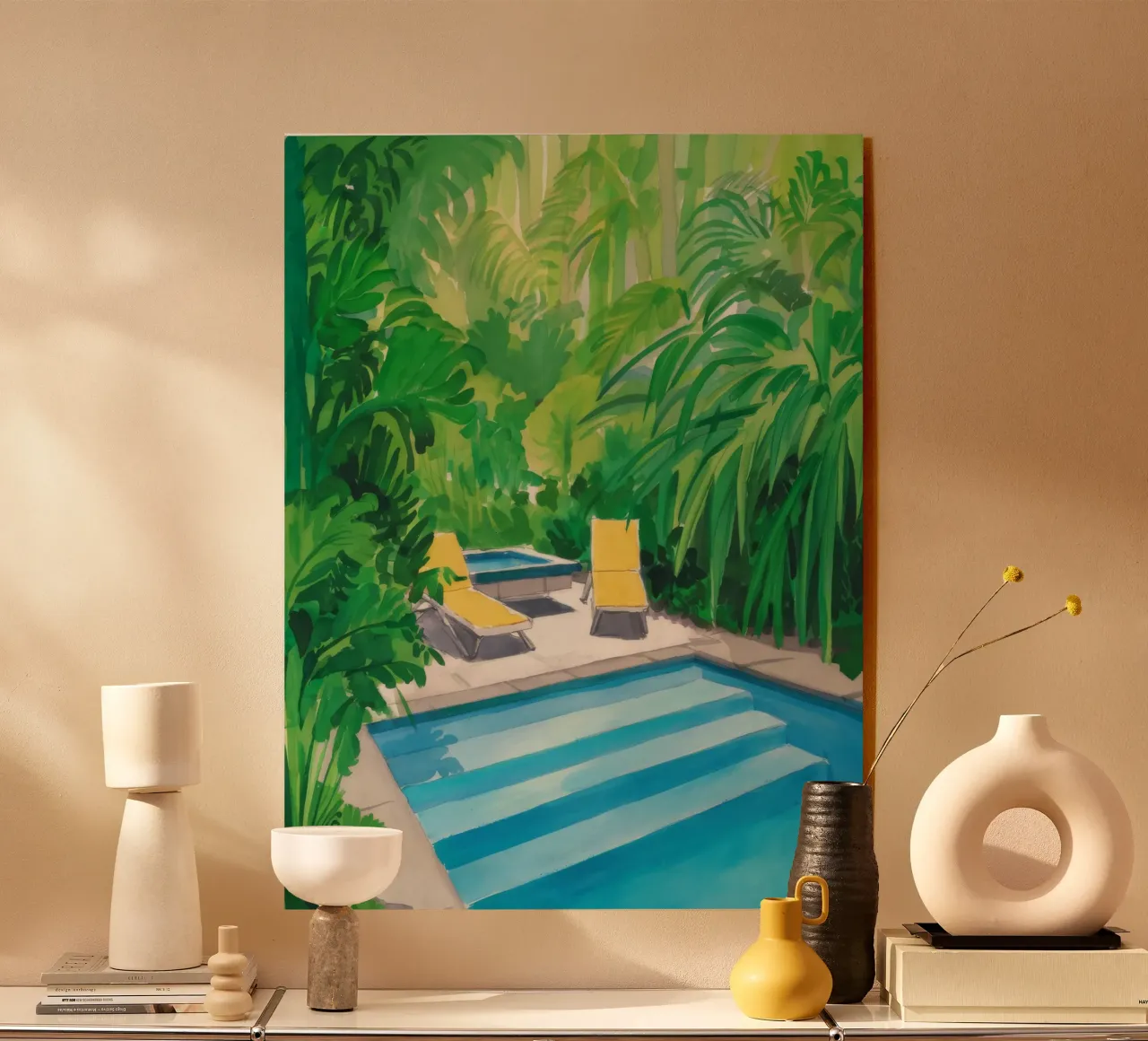 Ritiro in piscina Verdant plexiglass da Infinite Chroma