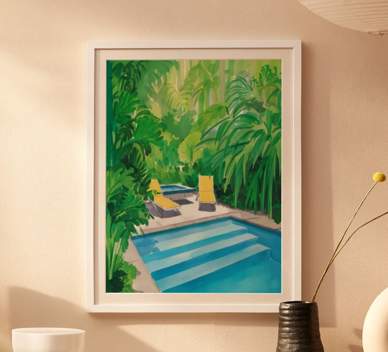 Ritiro in piscina Verdant carta hahnemühle da Infinite Chroma